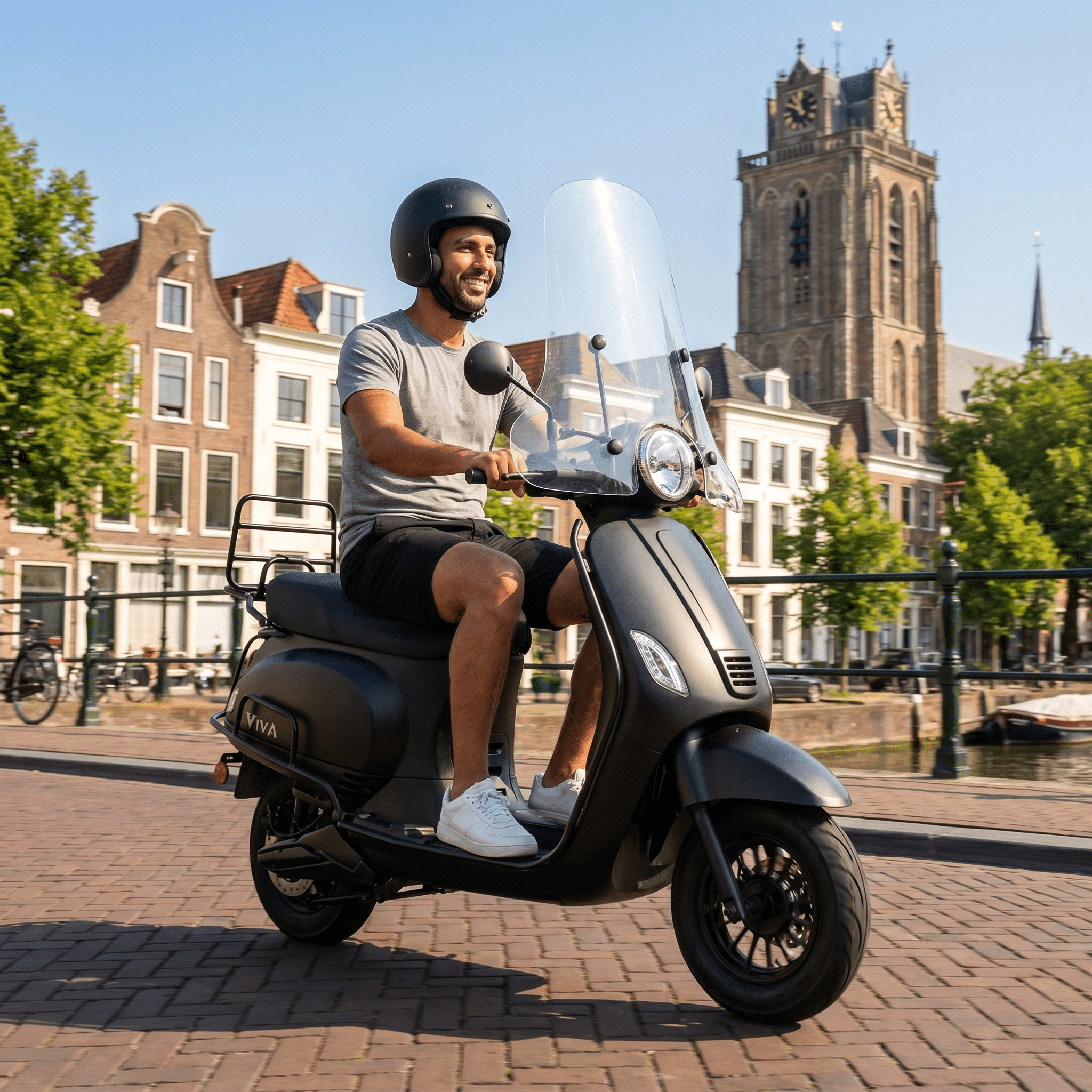 IVA Lux Special Electric 2.0 Matzwart - Voordeelscooters.nl