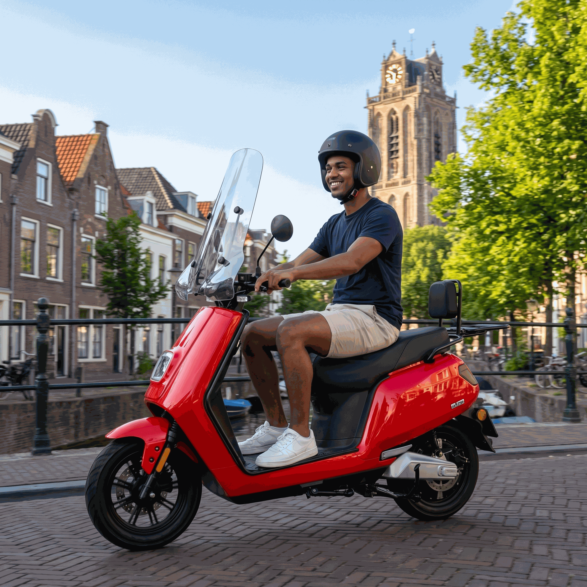 IVA E-GO S5 Special Rood - Voordeelscooters.nl