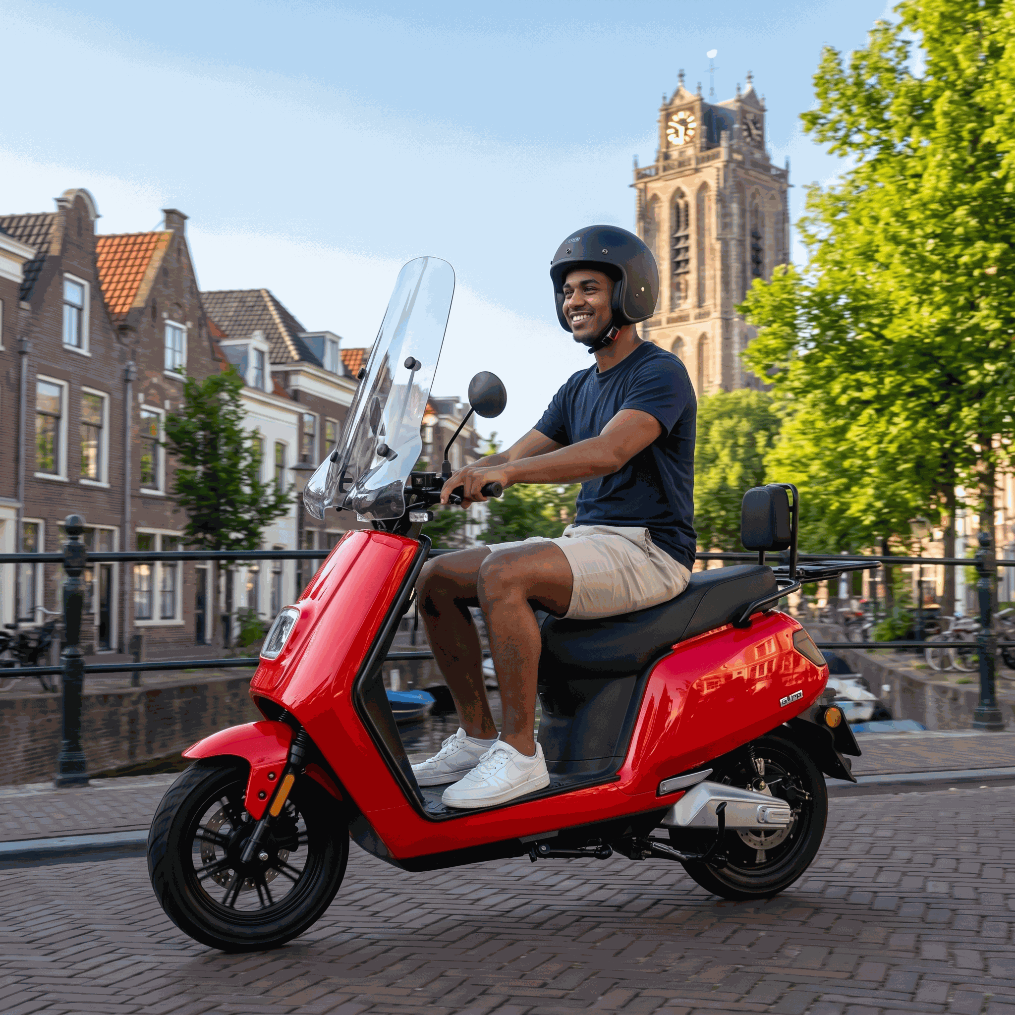 IVA E-GO S5 Special Rood - Voordeelscooters.nl