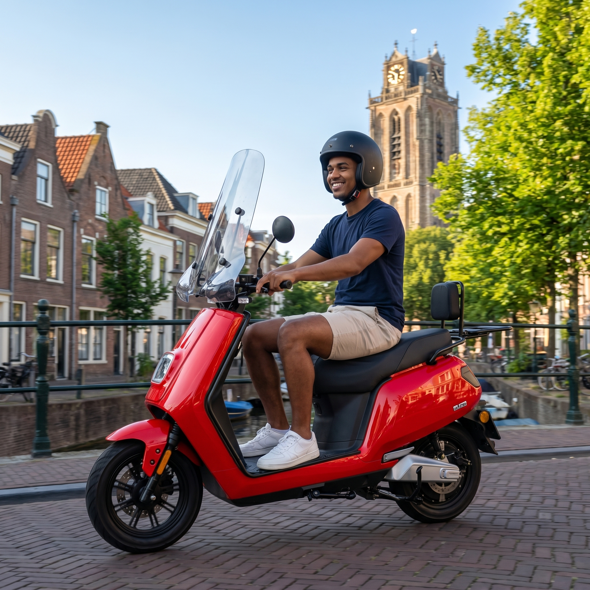 IVA E-GO S5 Special Rood - Voordeelscooters.nl