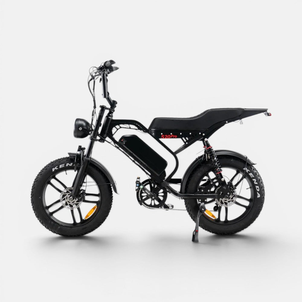 QM Wheels S20 Pro Zwart - 25 KM/H - Voordeelscooters.nl