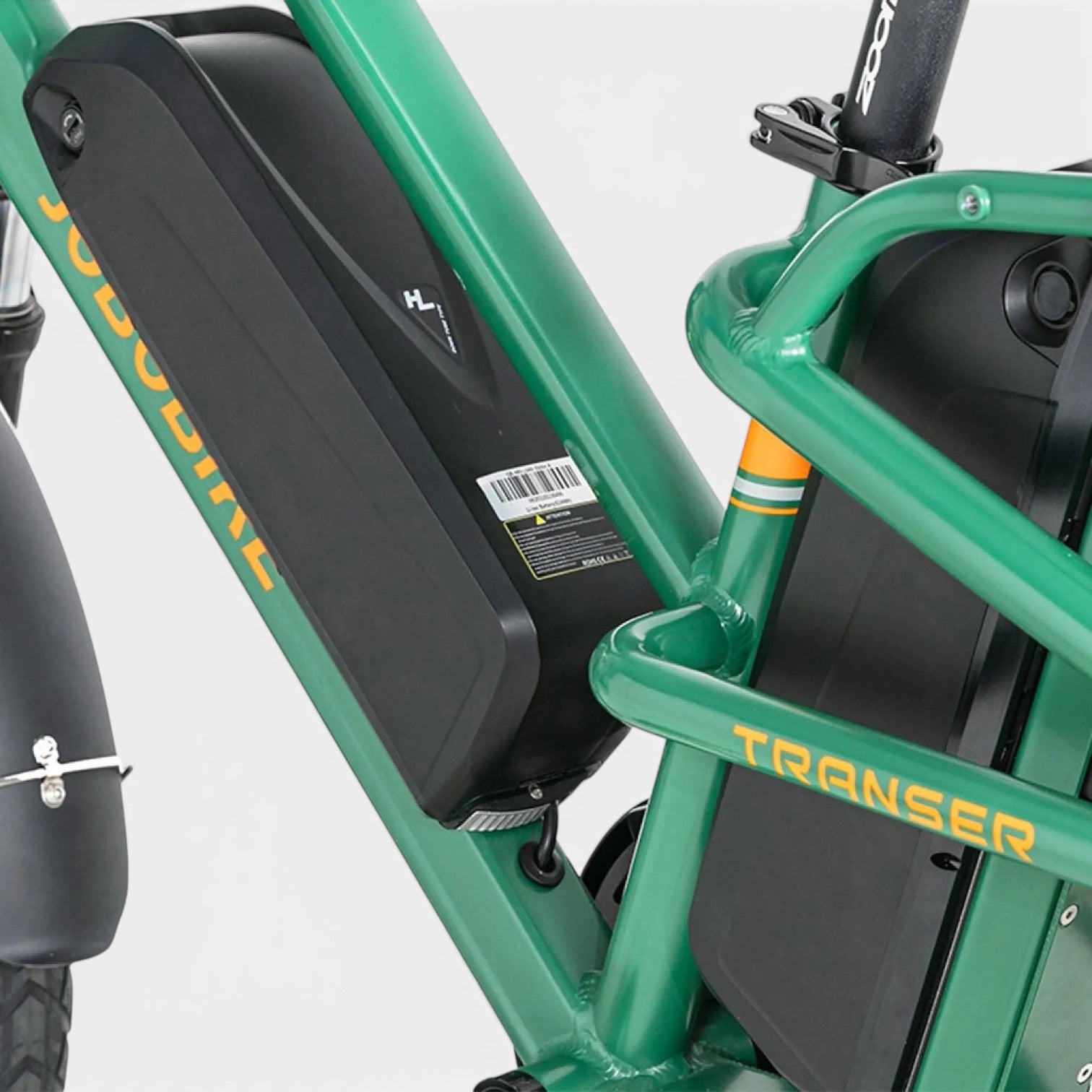 Jobobike Transer Longtail - Wit - Voordeelscooters.nl