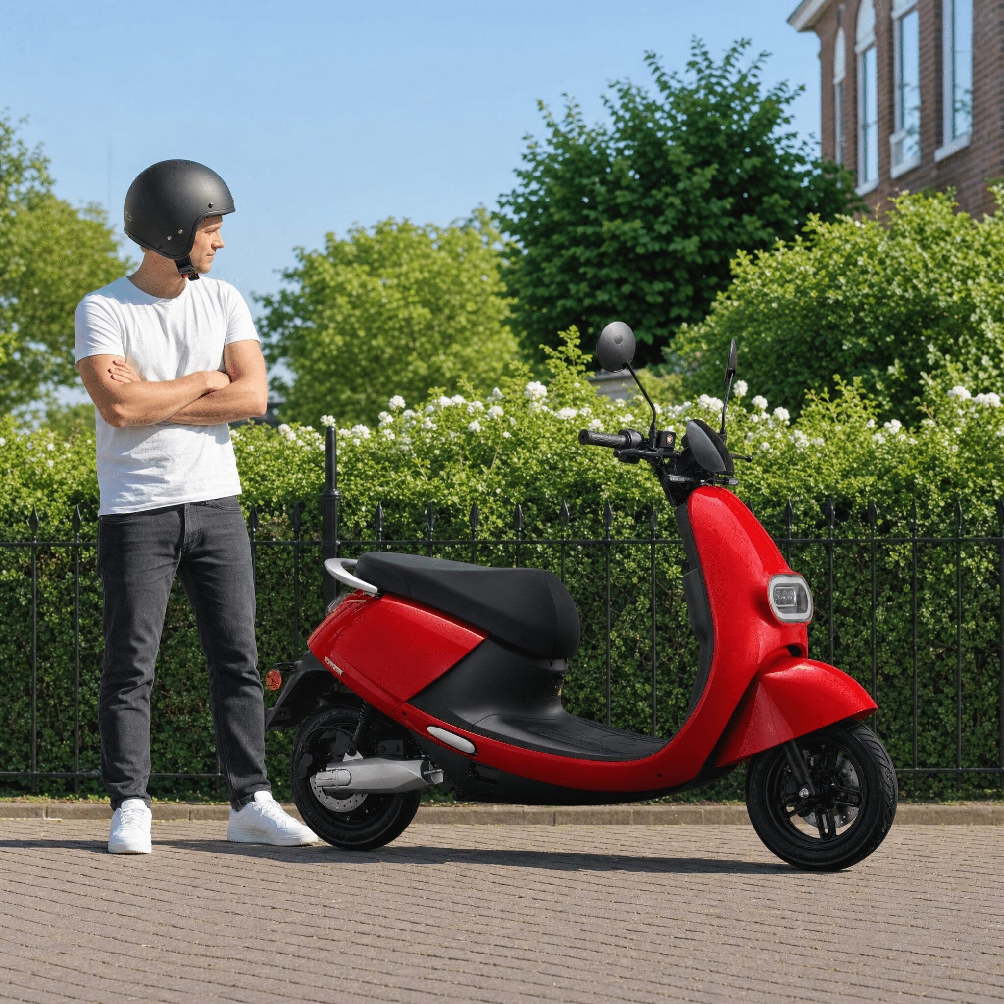 IVA E - GO S3 Rood - Voordeelscooters.nl