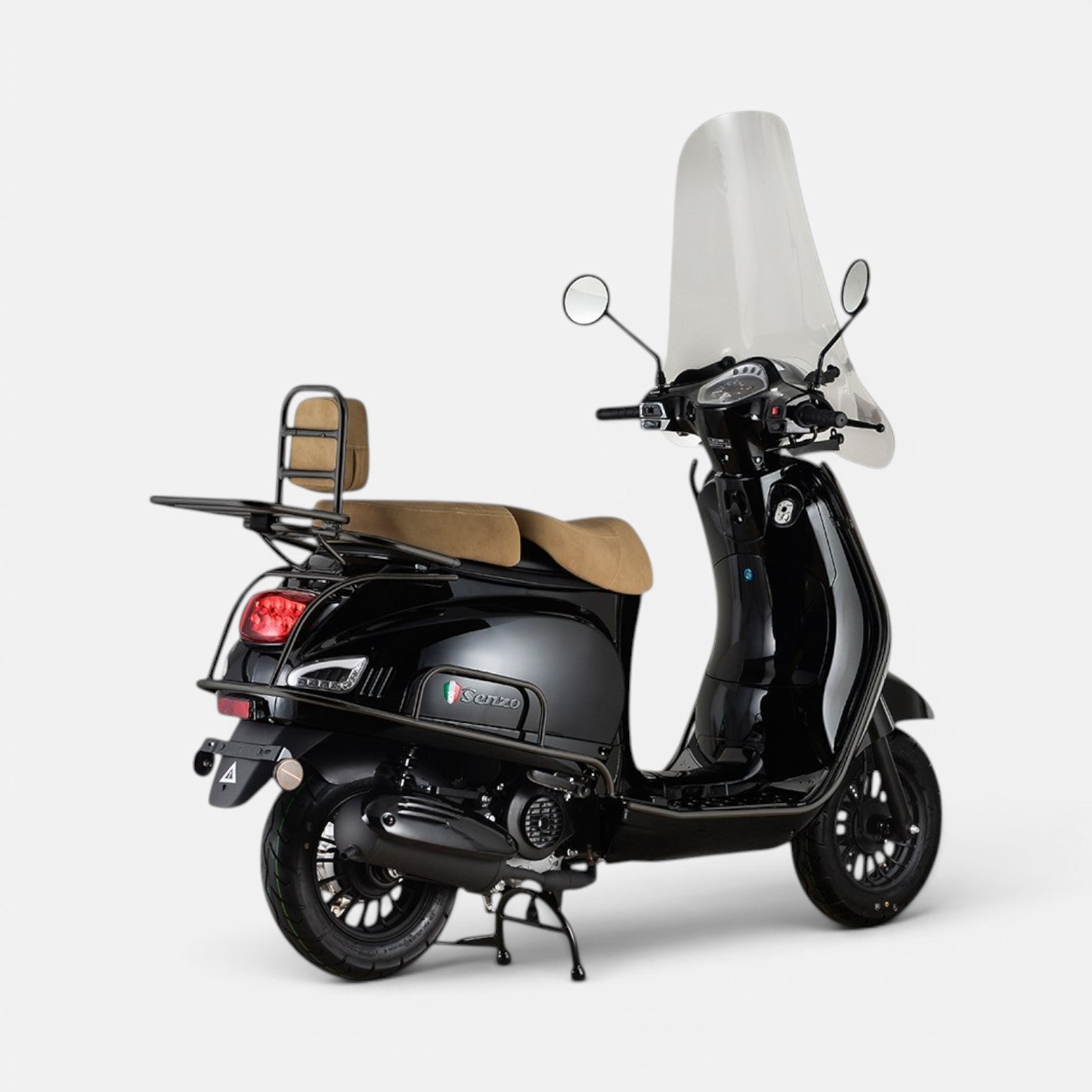 Senzo RivaLux Special Zwart - Voordeelscooters.nl