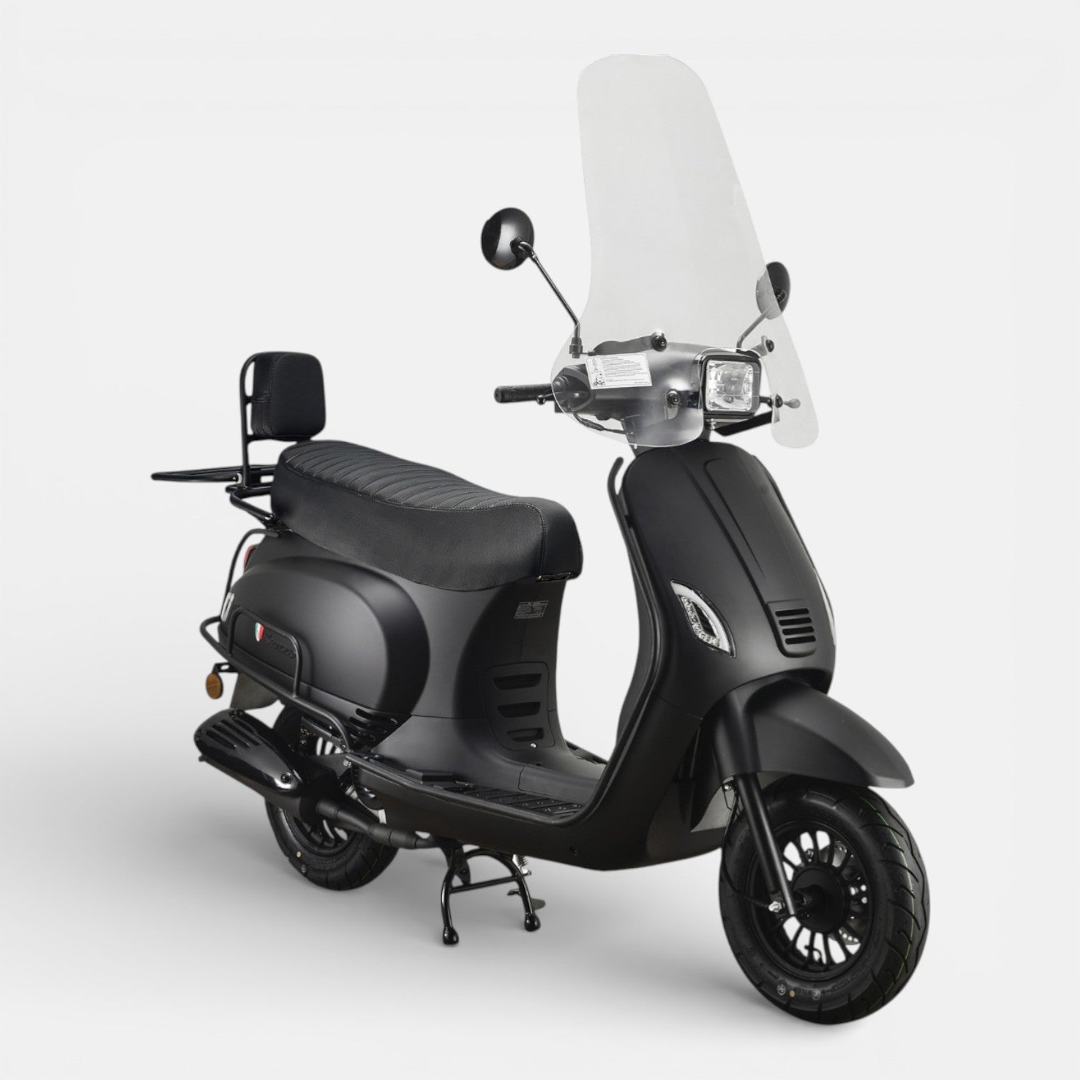 Senzo RivaLux S Special Matzwart - Voordeelscooters.nl