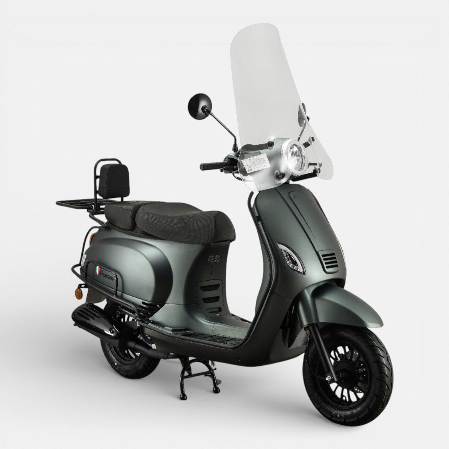 Senzo RivaLux Special Matgroen - Voordeelscooters.nl