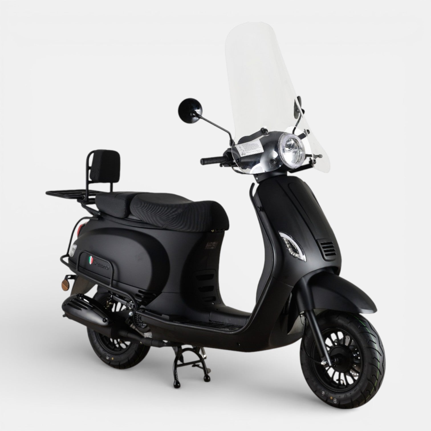 Senzo RivaLux Special Matzwart - Voordeelscooters.nl