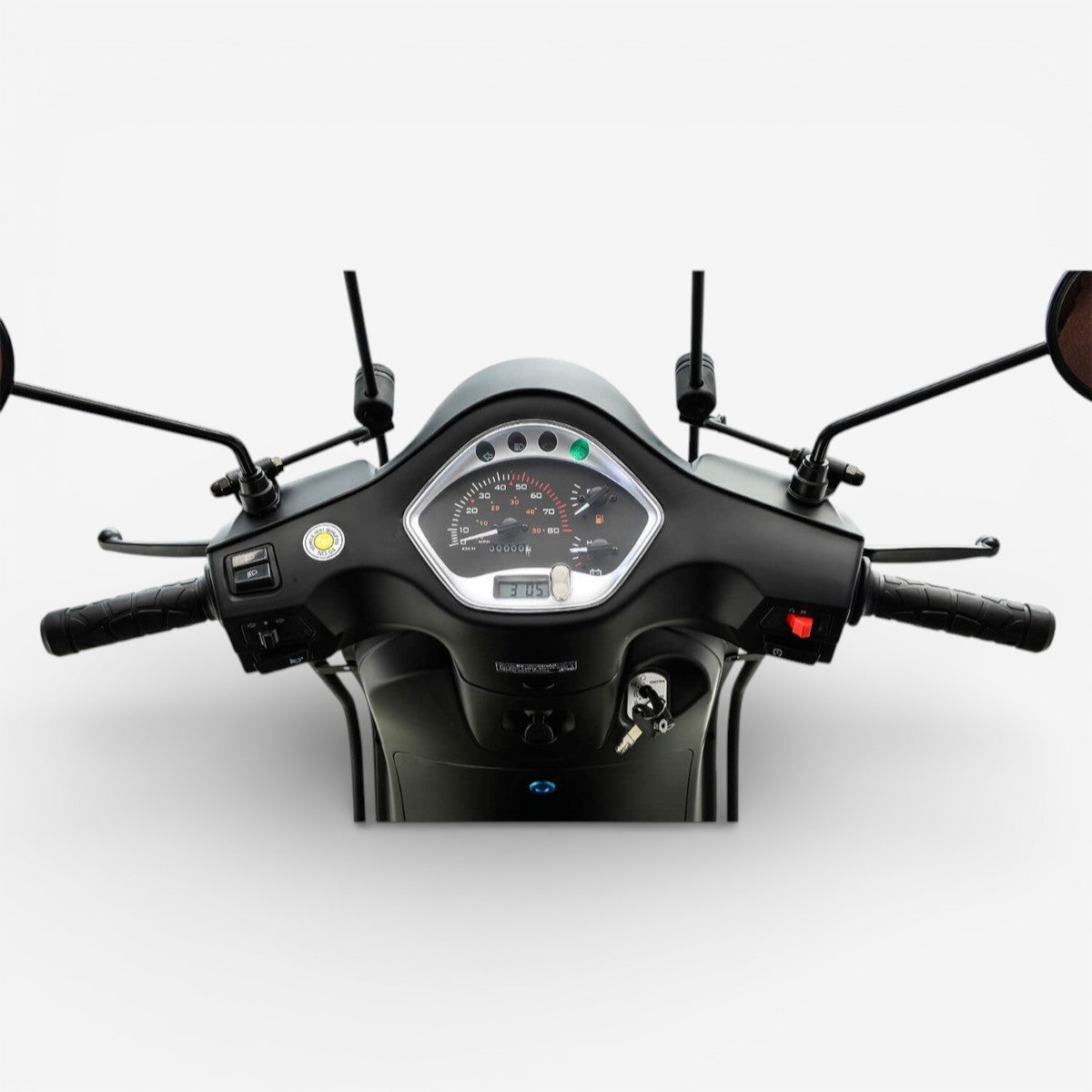 Senzo RivaLux Special Zwart - Voordeelscooters.nl