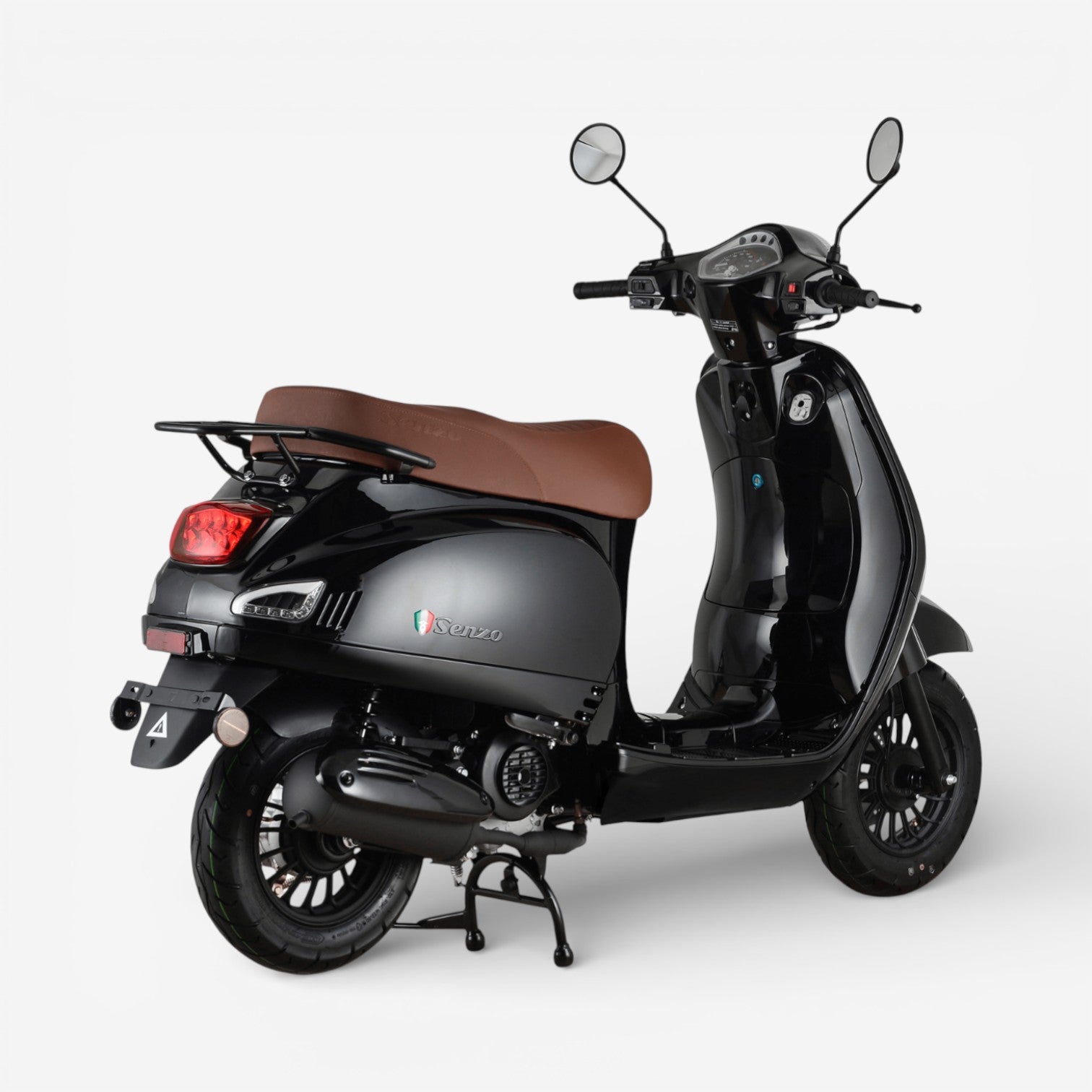 Senzo RivaLux Zwart - Voordeelscooters.nl