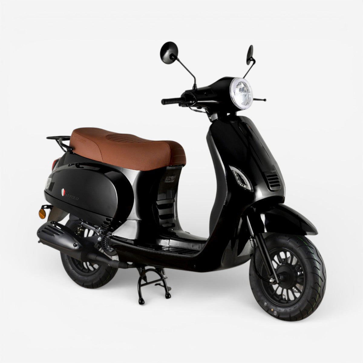 Senzo RivaLux Zwart - Voordeelscooters.nl