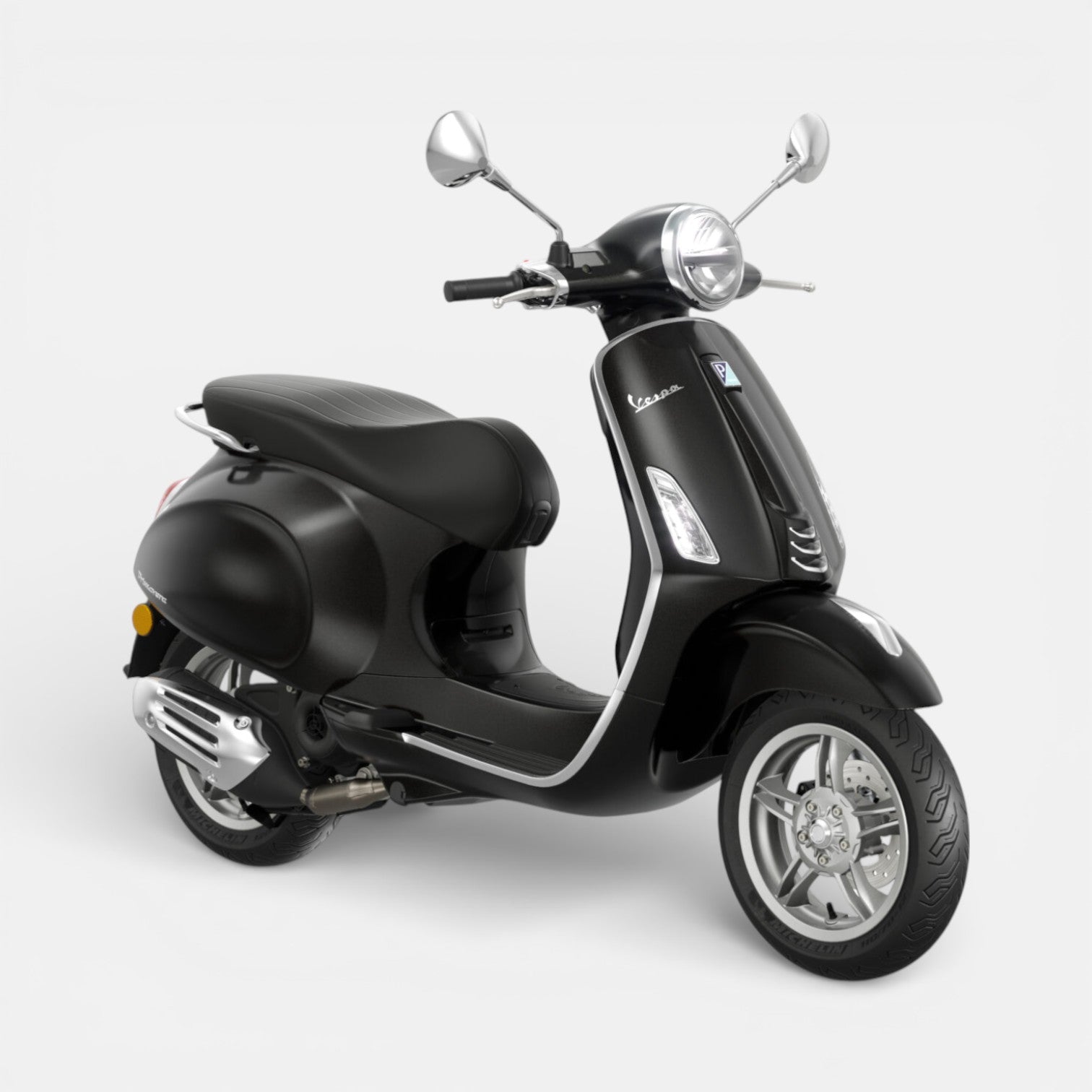 Vespa Primavera Zwart - Voordeelscooters.nl