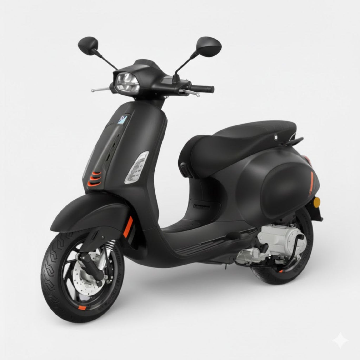 Vespa Sprint S Matzwart - Voordeelscooters.nl