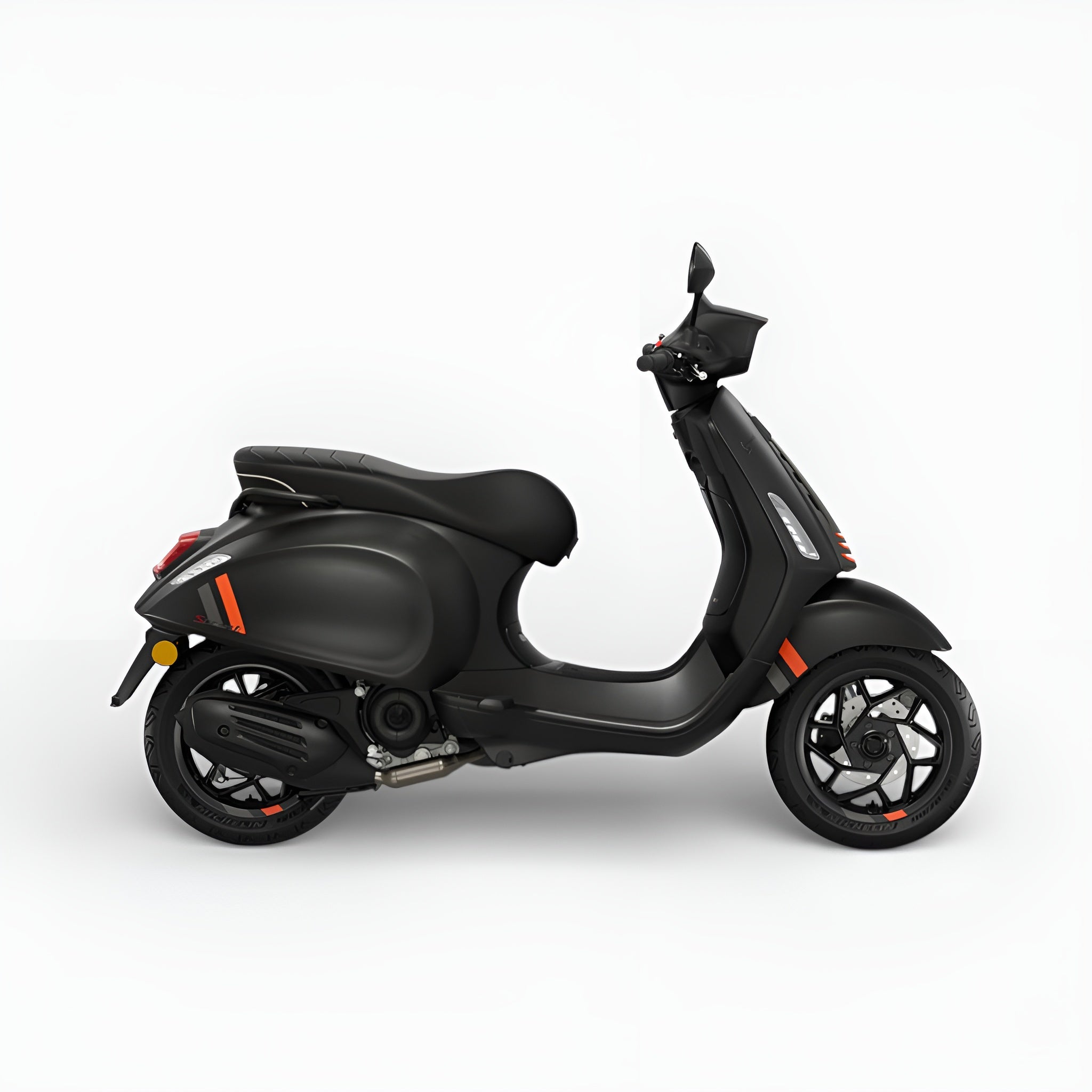 Vespa Sprint S Matzwart - Voordeelscooters.nl