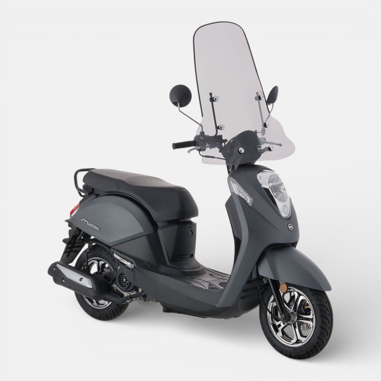SYM Mio 50I Mat Zwart - Voordeelscooters.nl