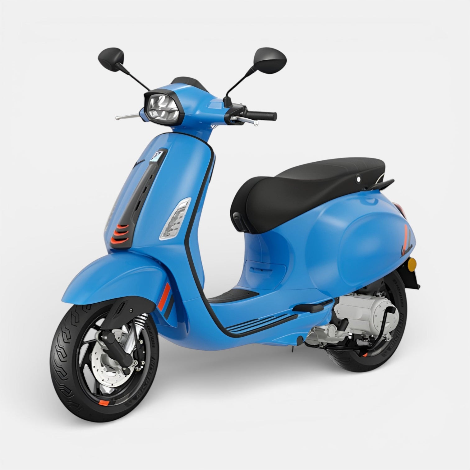 Vespa Sprint S Blauw - Voordeelscooters.nl