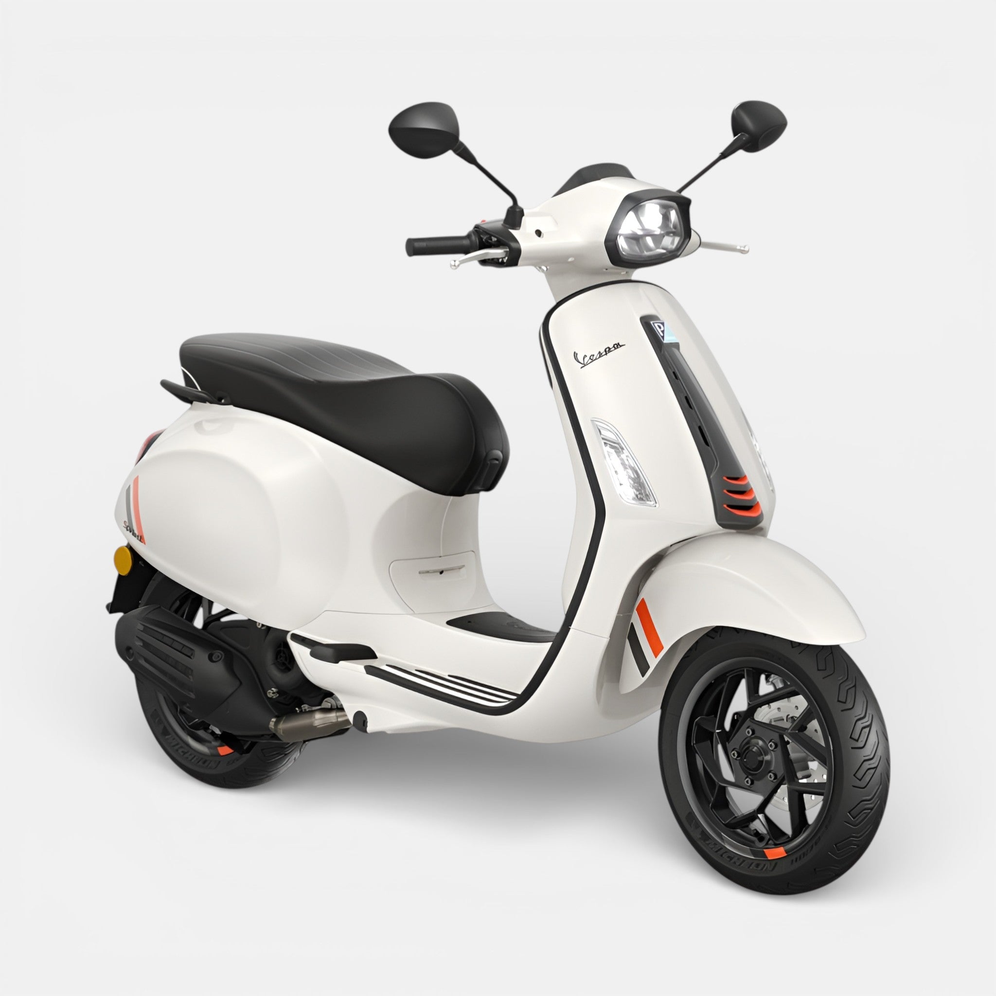 Vespa Sprint S Wit - Voordeelscooters.nl