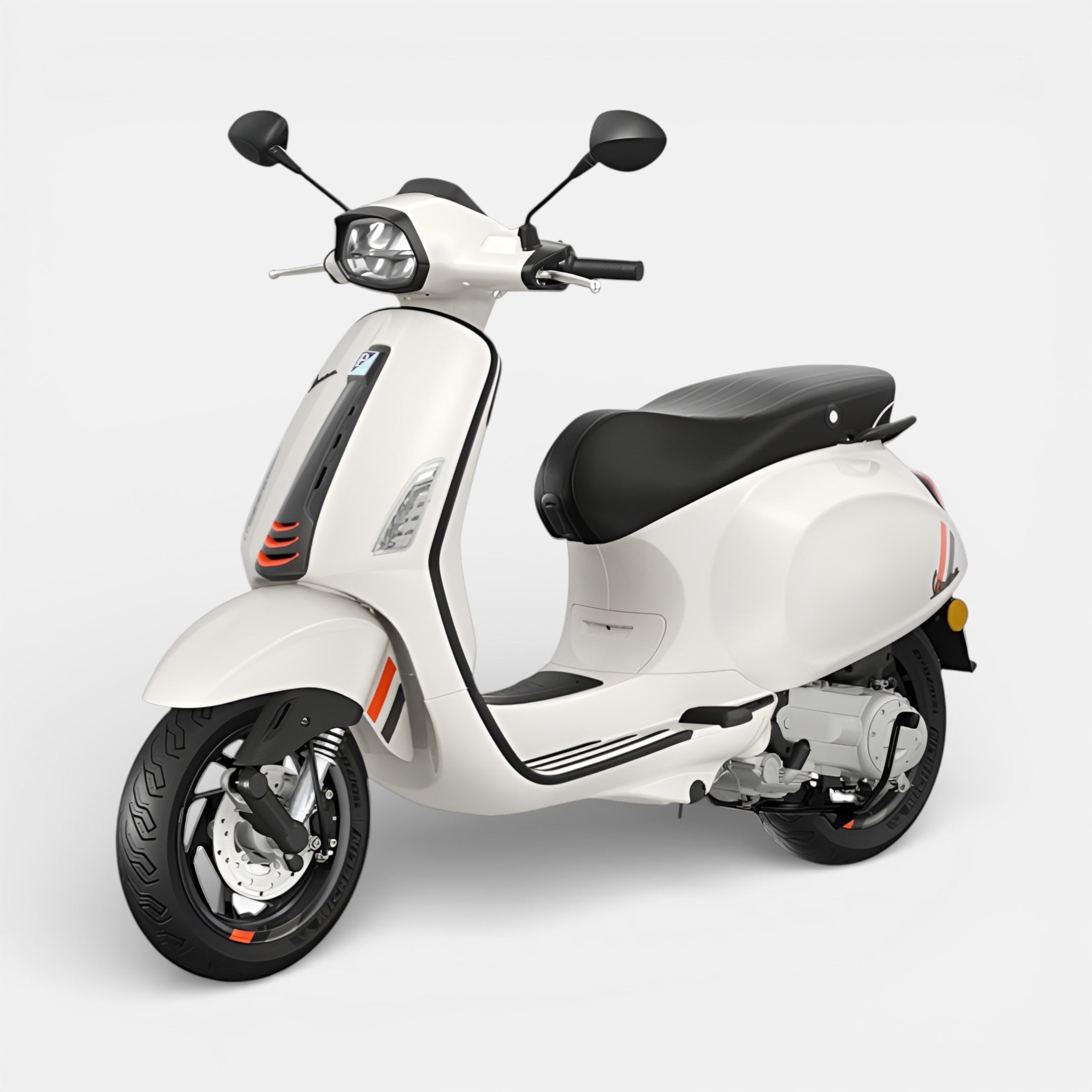 Vespa Sprint S Wit - Voordeelscooters.nl