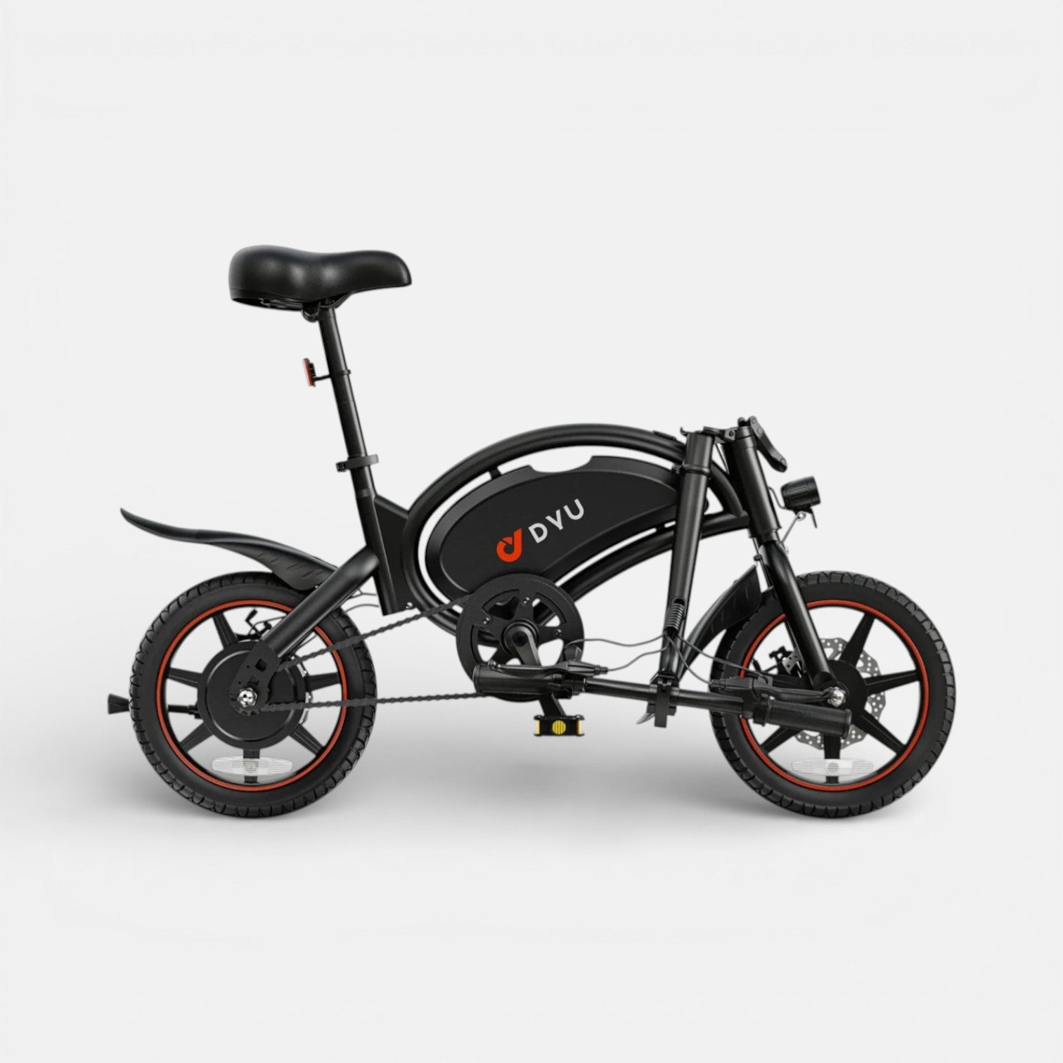 DYU D3F E - Bike Zwart - Voordeelscooters.nl
