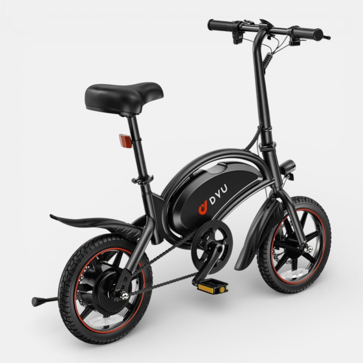 DYU D3F E - Bike Zwart - Voordeelscooters.nl