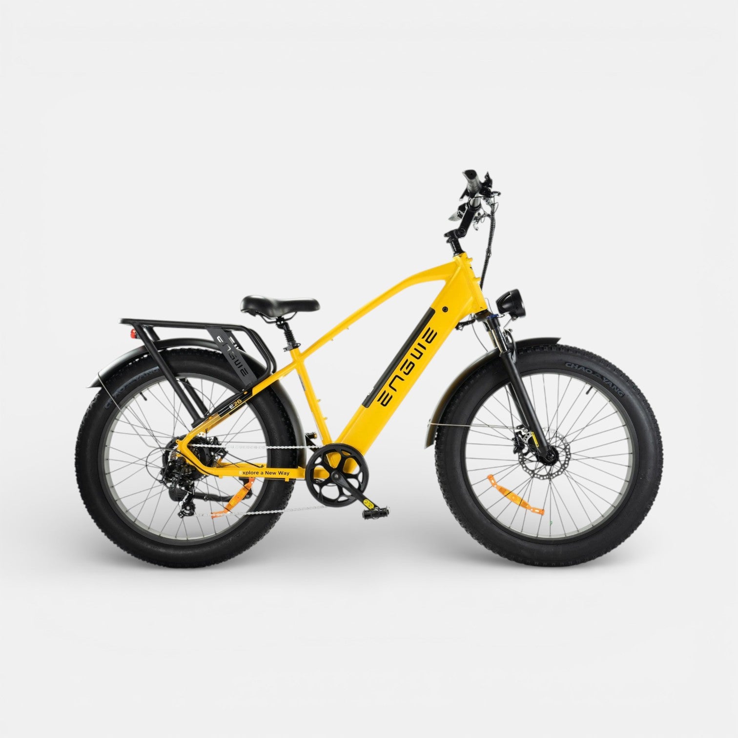 Engwe E26 Geel Hoge Instap - Voordeelscooters.nl