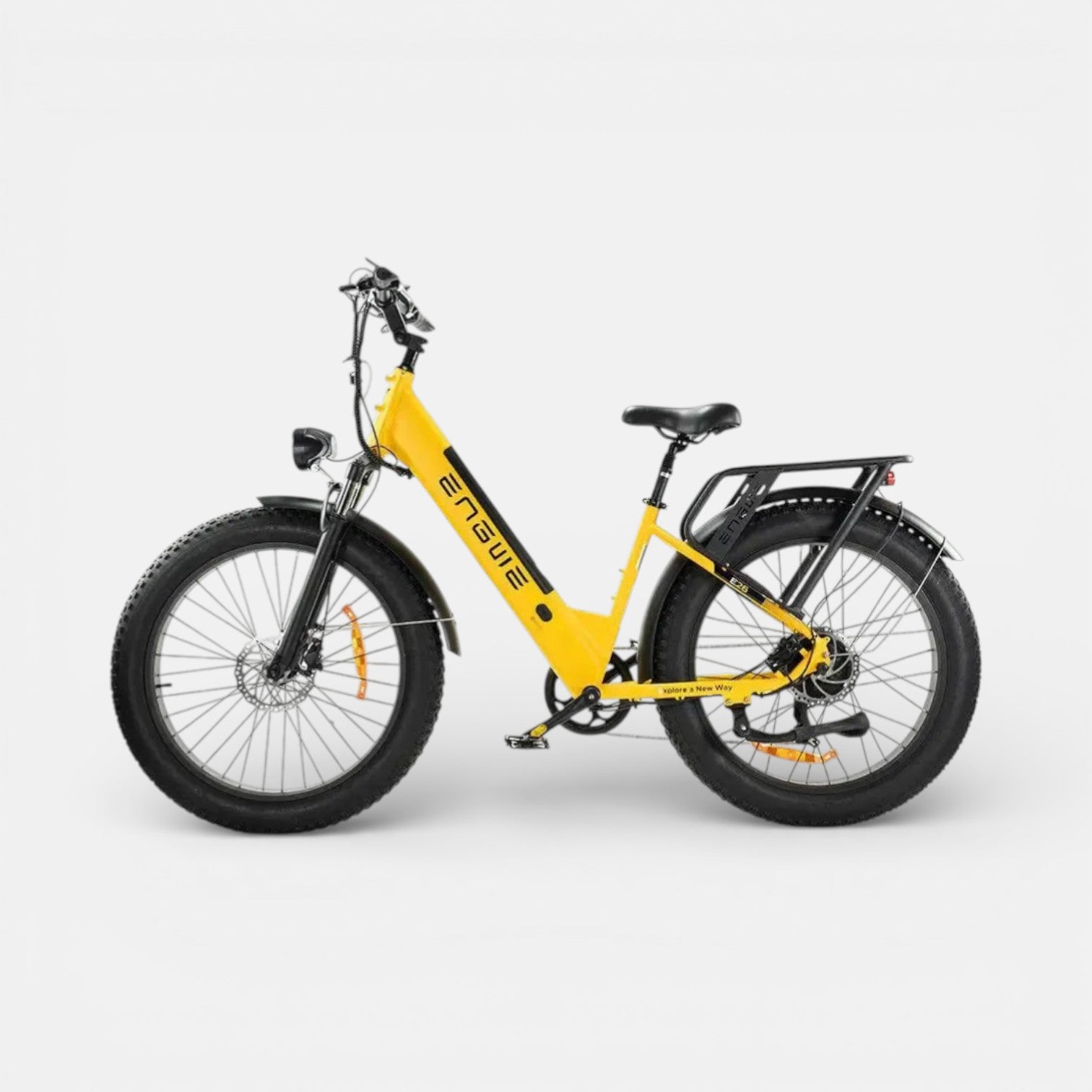 Engwe E26 Geel Lage Instap - Voordeelscooters.nl
