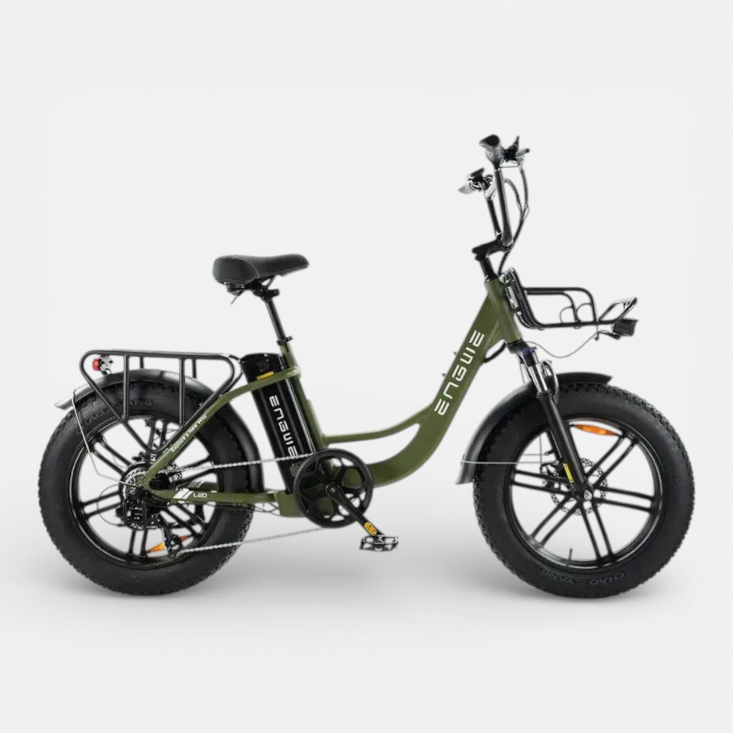 Engwe L20 Fatbike Groen - Voordeelscooters.nl