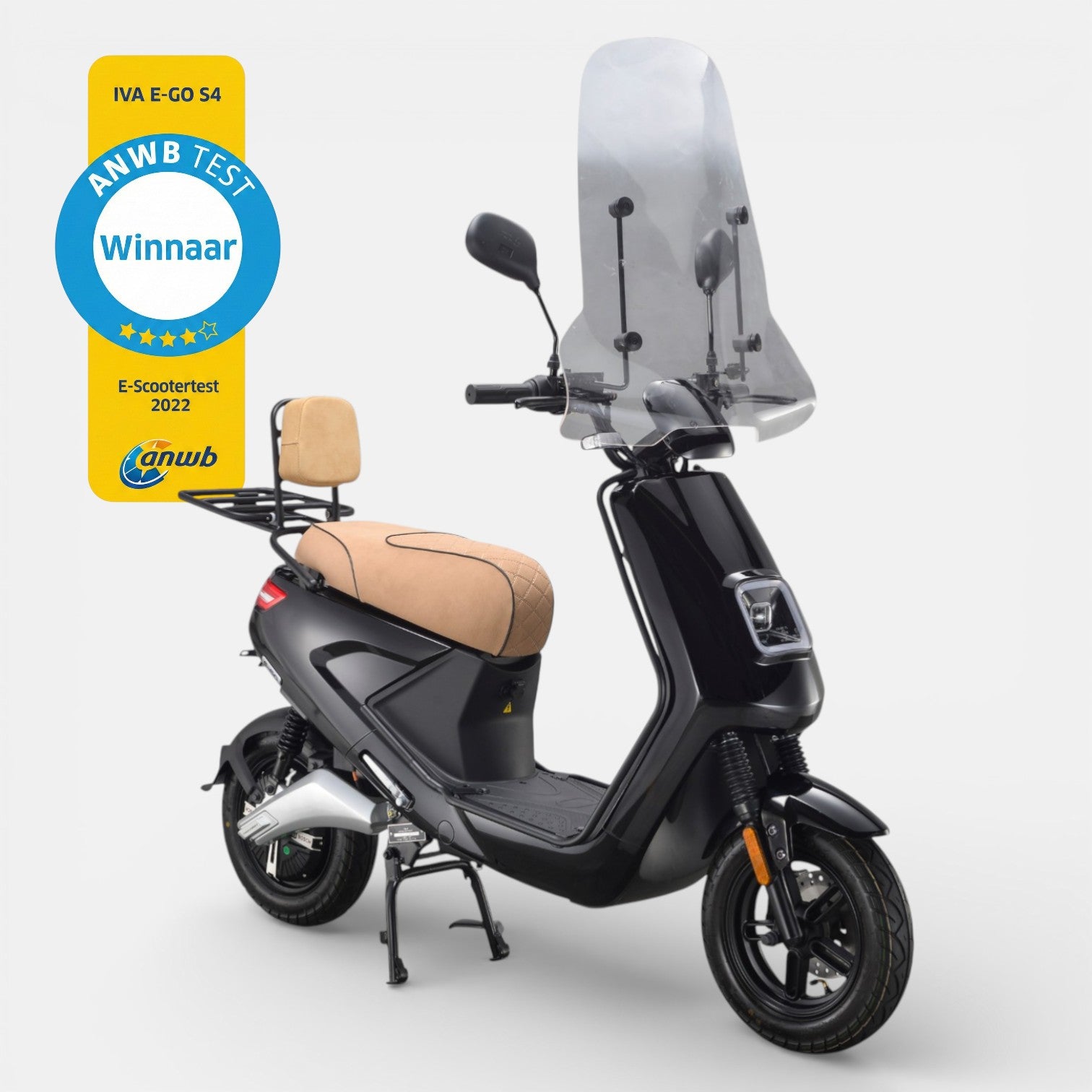 IVA E - GO S4 Special Zwart - Voordeelscooters.nl