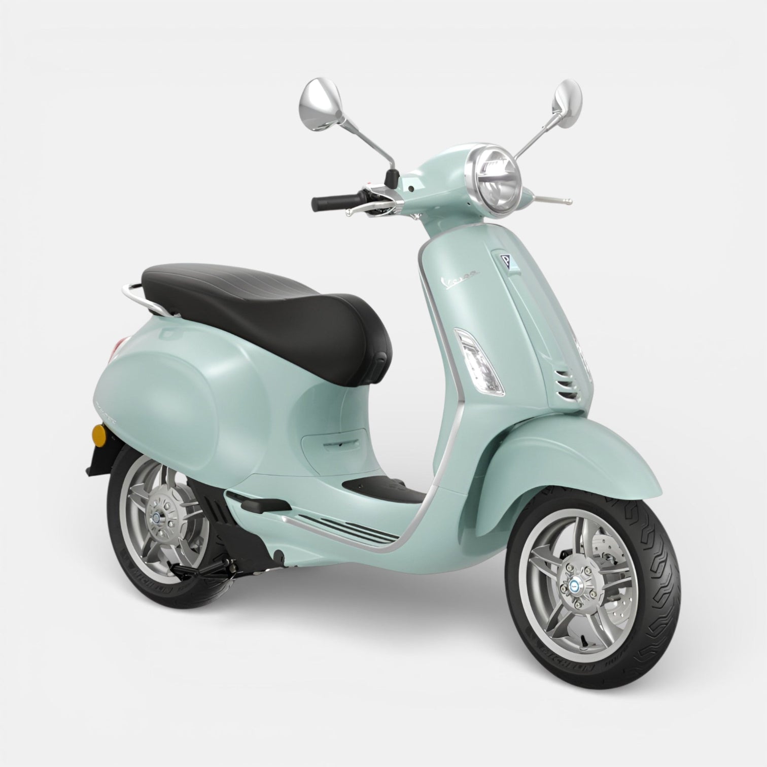Vespa Primavera Elektrisch Mint groen - Voordeelscooters.nl