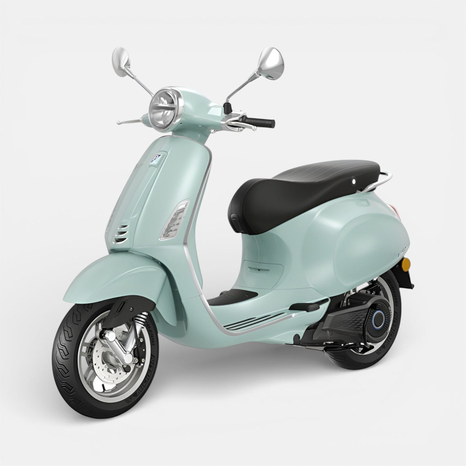 Vespa Primavera Elektrisch Mint groen - Voordeelscooters.nl