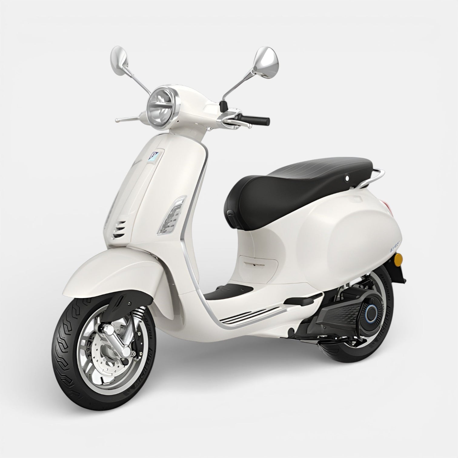 Vespa Primavera Elektrisch Wit - Voordeelscooters.nl