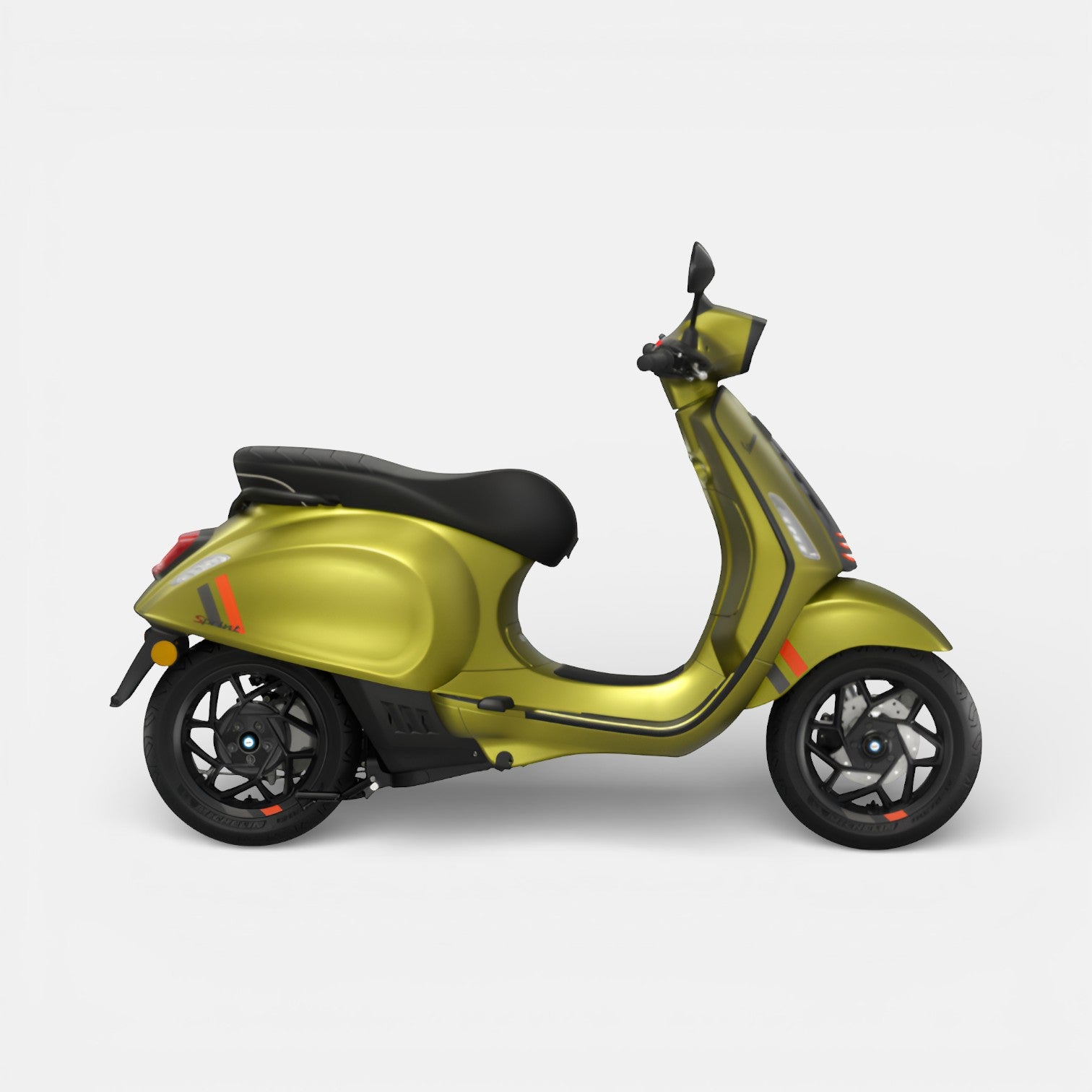 Vespa Sprint S Elektrisch Matgroen - Voordeelscooters.nl