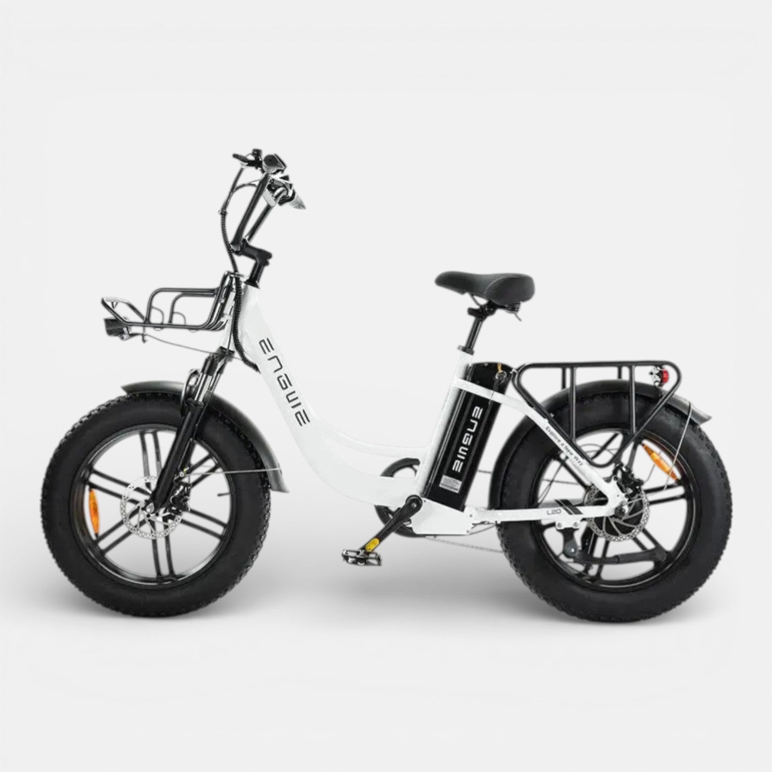 Engwe L20 Fatbike Wit - Voordeelscooters.nl