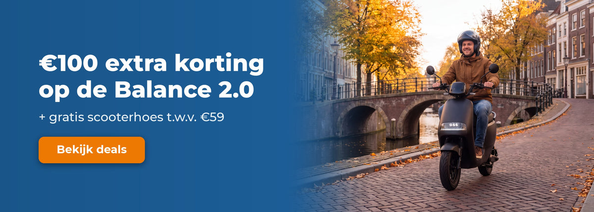 Weekbanner €100 extra korting Senzo Balance 2.0 - week 39