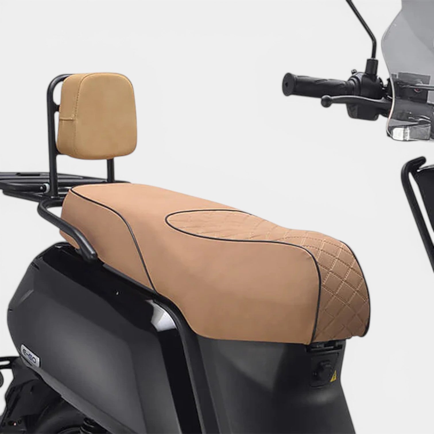 IVA E - GO S5 Special Zadel Lichtbruin - Voordeelscooters.nl