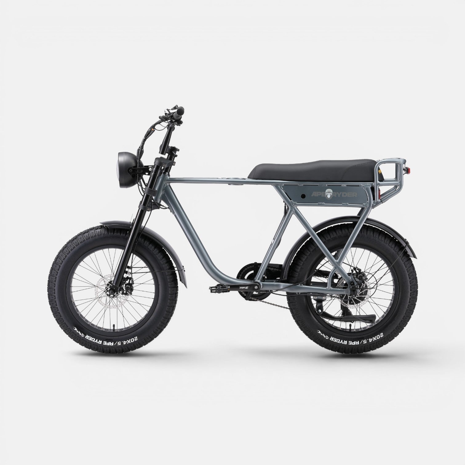 Ape Ryder A10 Fatbike Grijs - 25KM/H - Voordeelscooters.nl