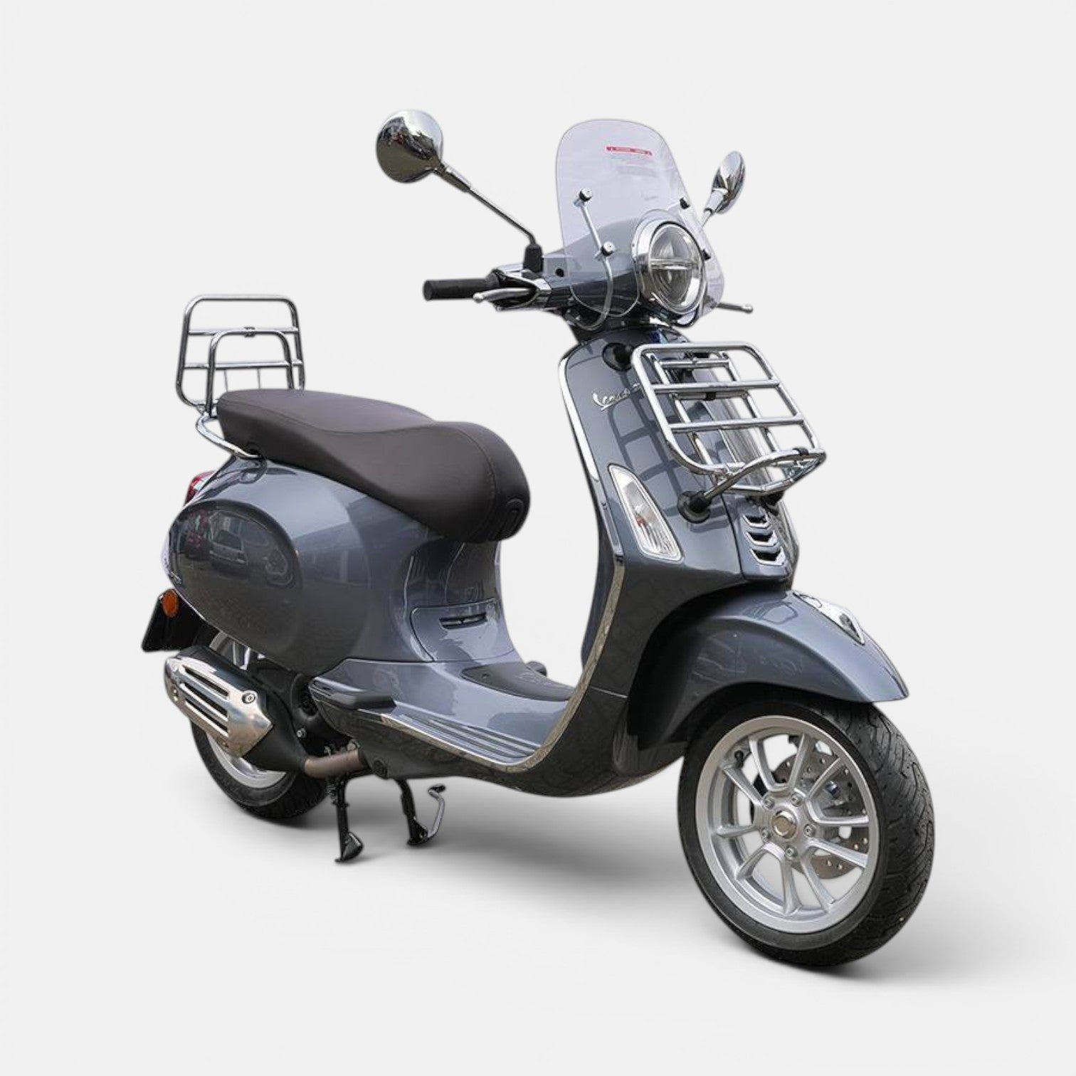 Vespa Primavera Touring Grijs - Voordeelscooters.nl