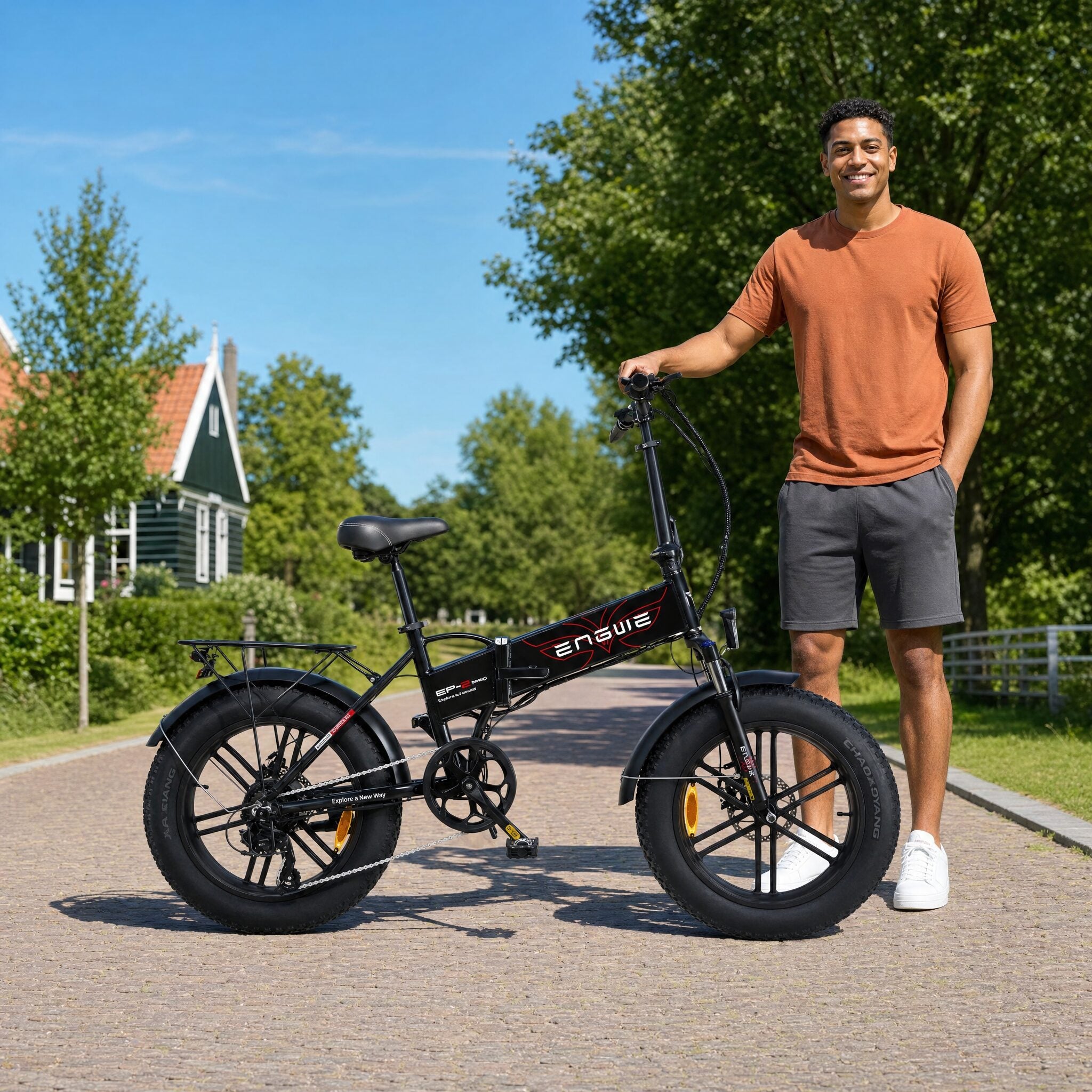Engwe EP 2 Boost Zwart - Voordeelscooters.nl