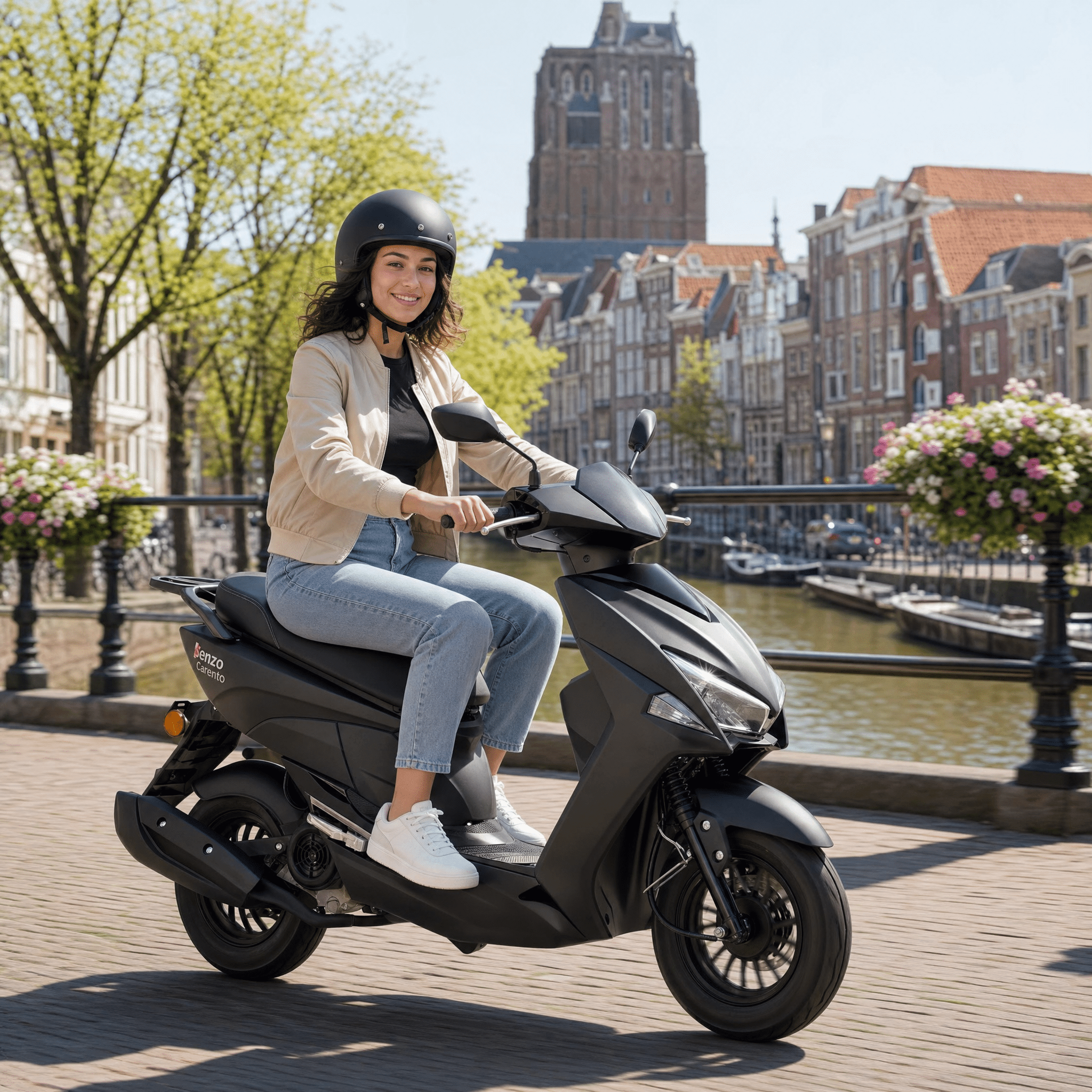 Senzo Carento Matzwart - Voordeelscooters.nl
