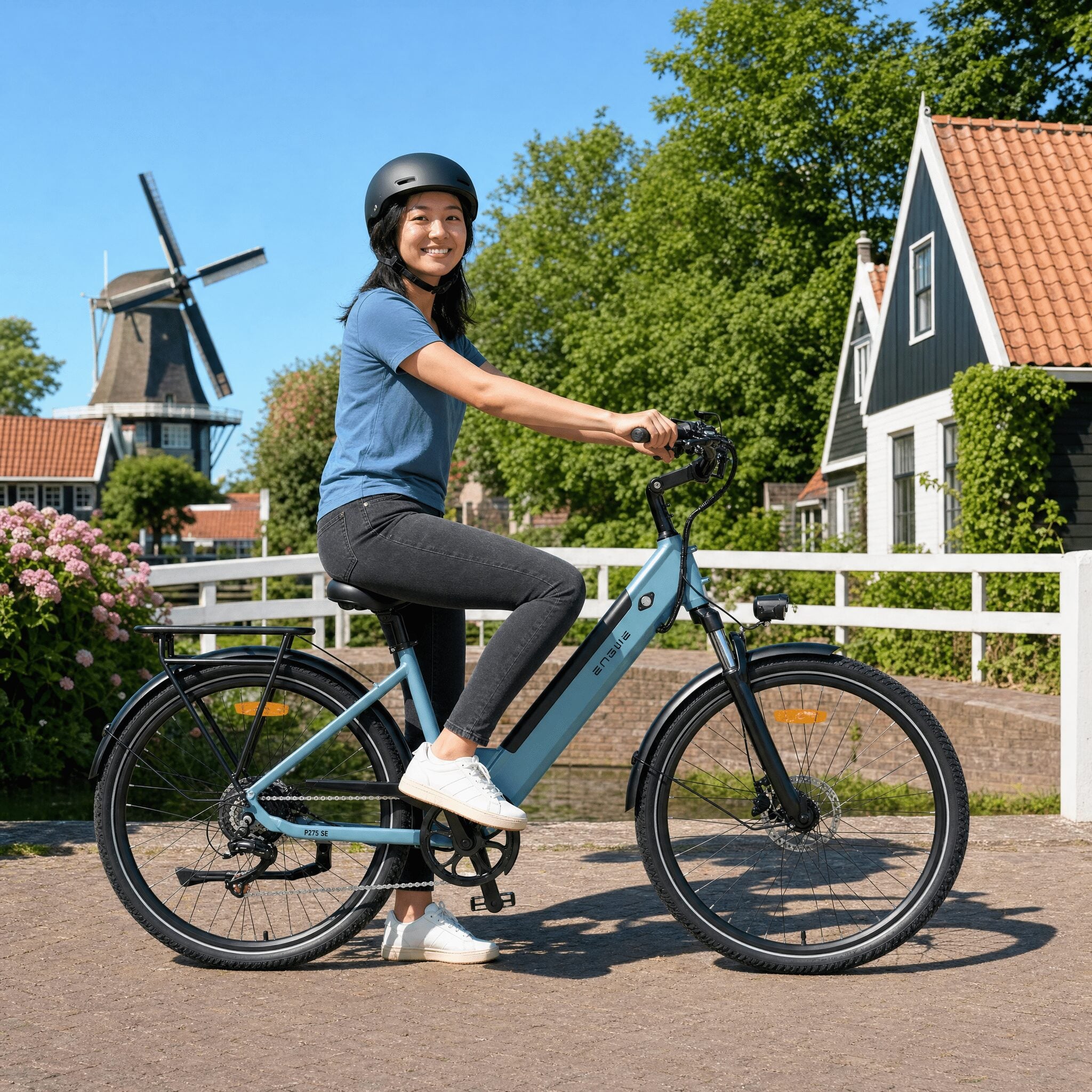 Engwe P275 SE Blauw - Voordeelscooters.nl