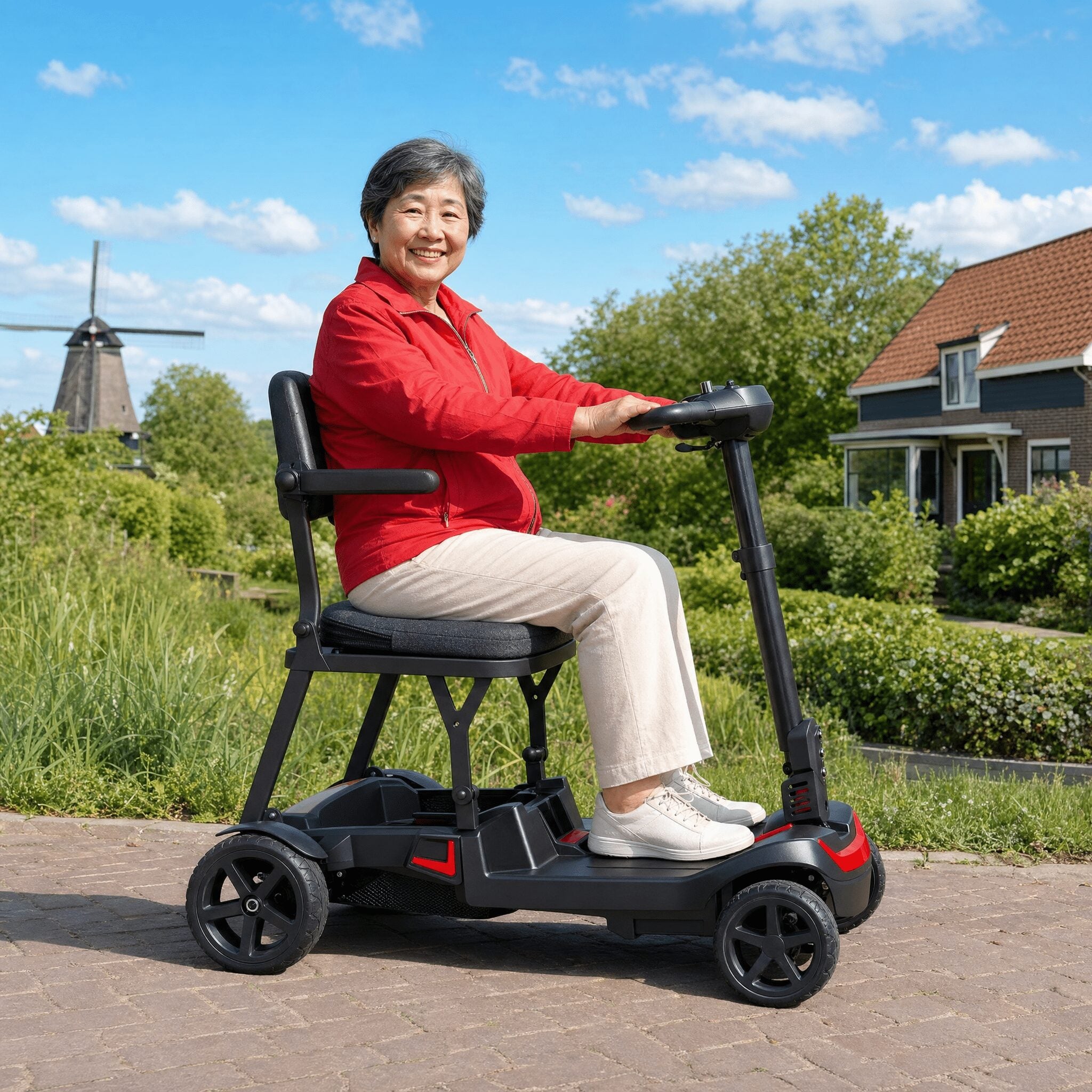 IVA Traveler 500 Rood - Voordeelscooters.nl