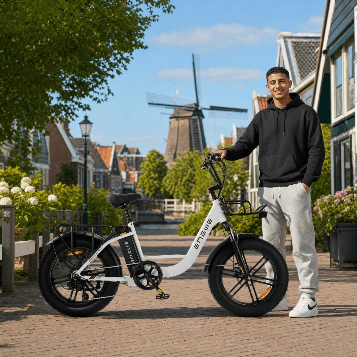 Engwe L20 Fatbike Wit - Voordeelscooters.nl
