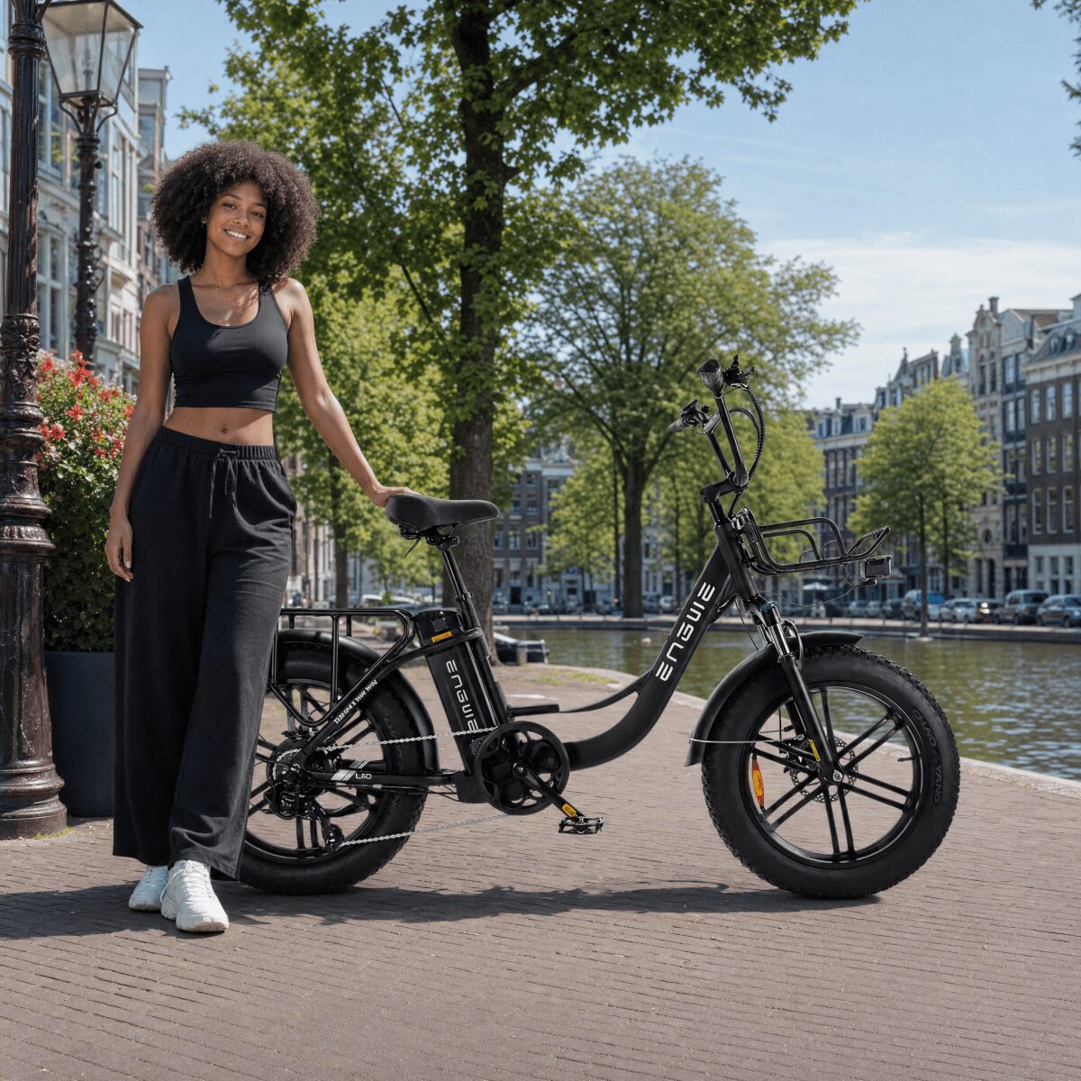 Engwe L20 Fatbike Zwart - Voordeelscooters.nl