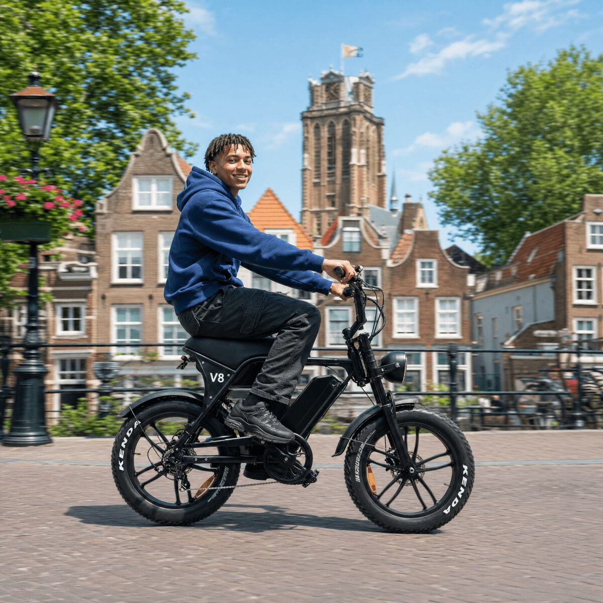 Ouxi C90 Zwart - Voordeelscooters.nl