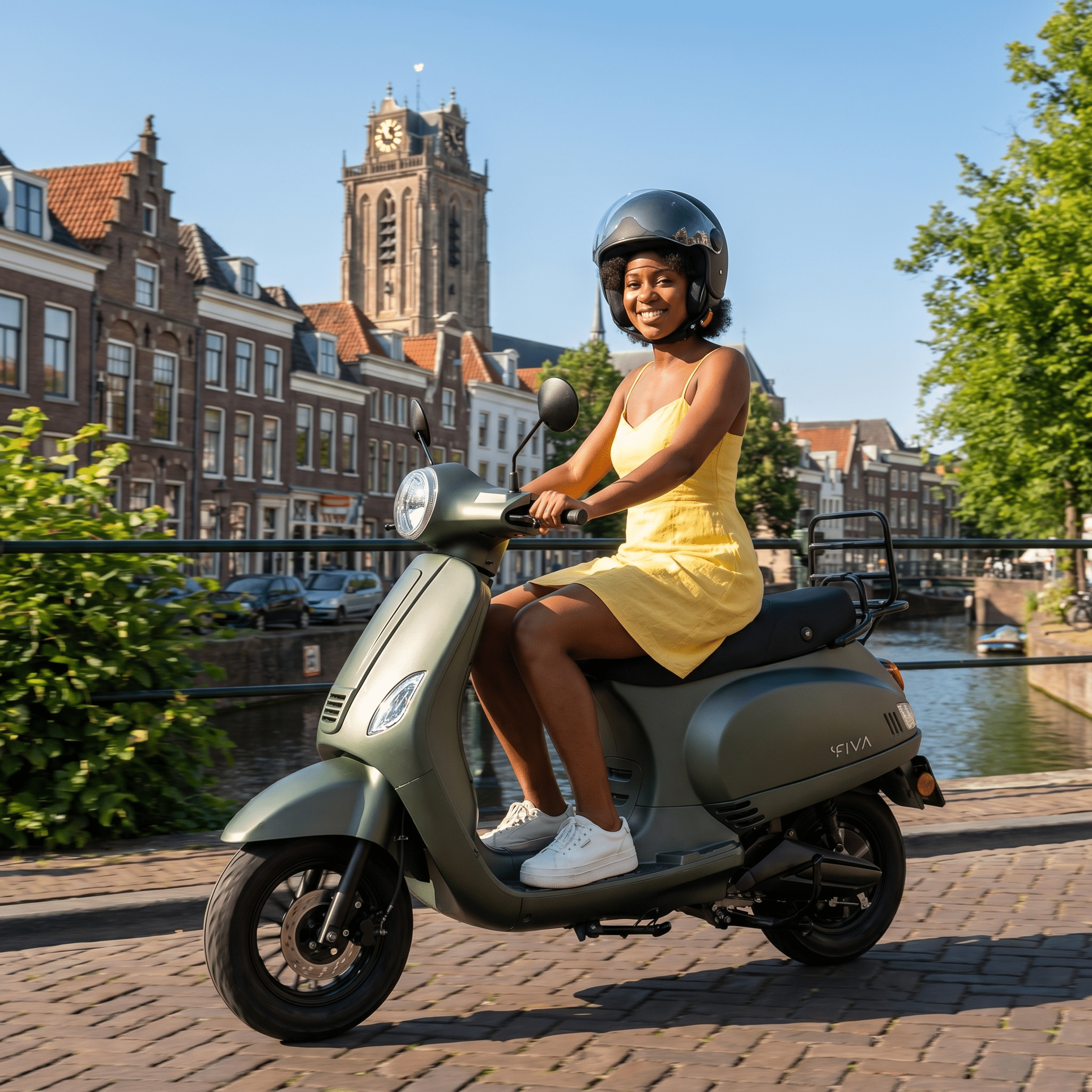 IVA Lux Electric 2.0 Matgroen - Voordeelscooters.nl