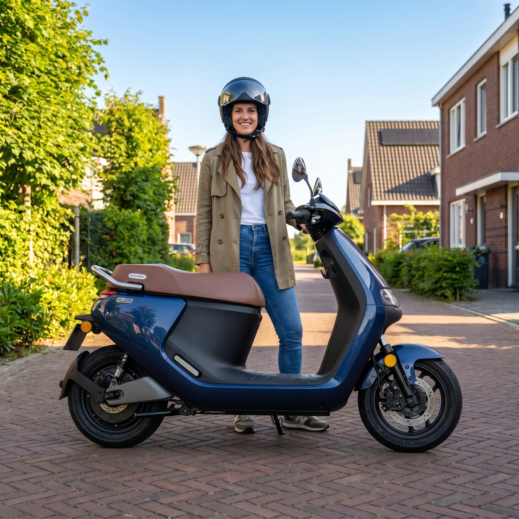 Segway E150S Glanzend Blauw - Voordeelscooters.nl