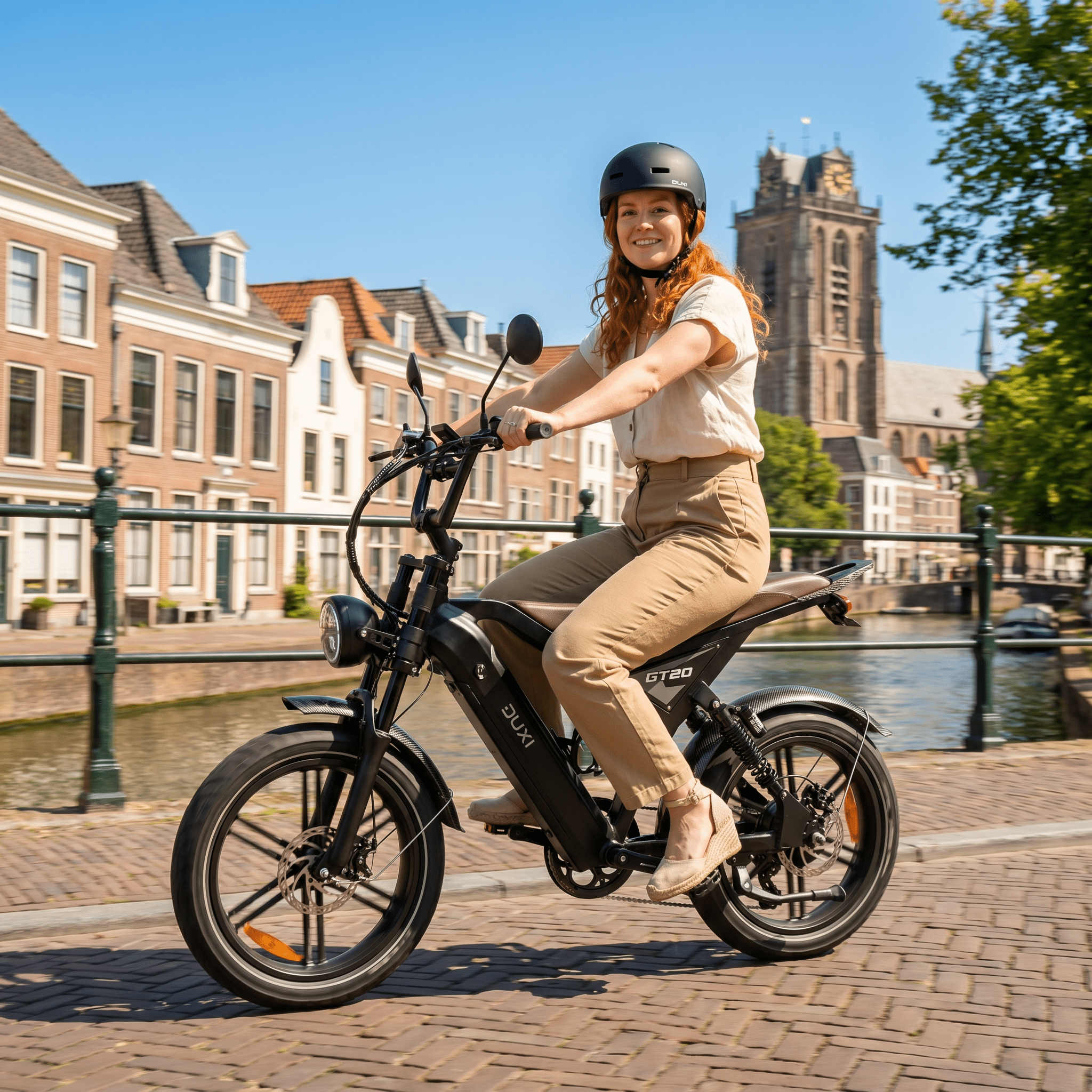 Ouxi GT20 Zwart - Voordeelscooters.nl