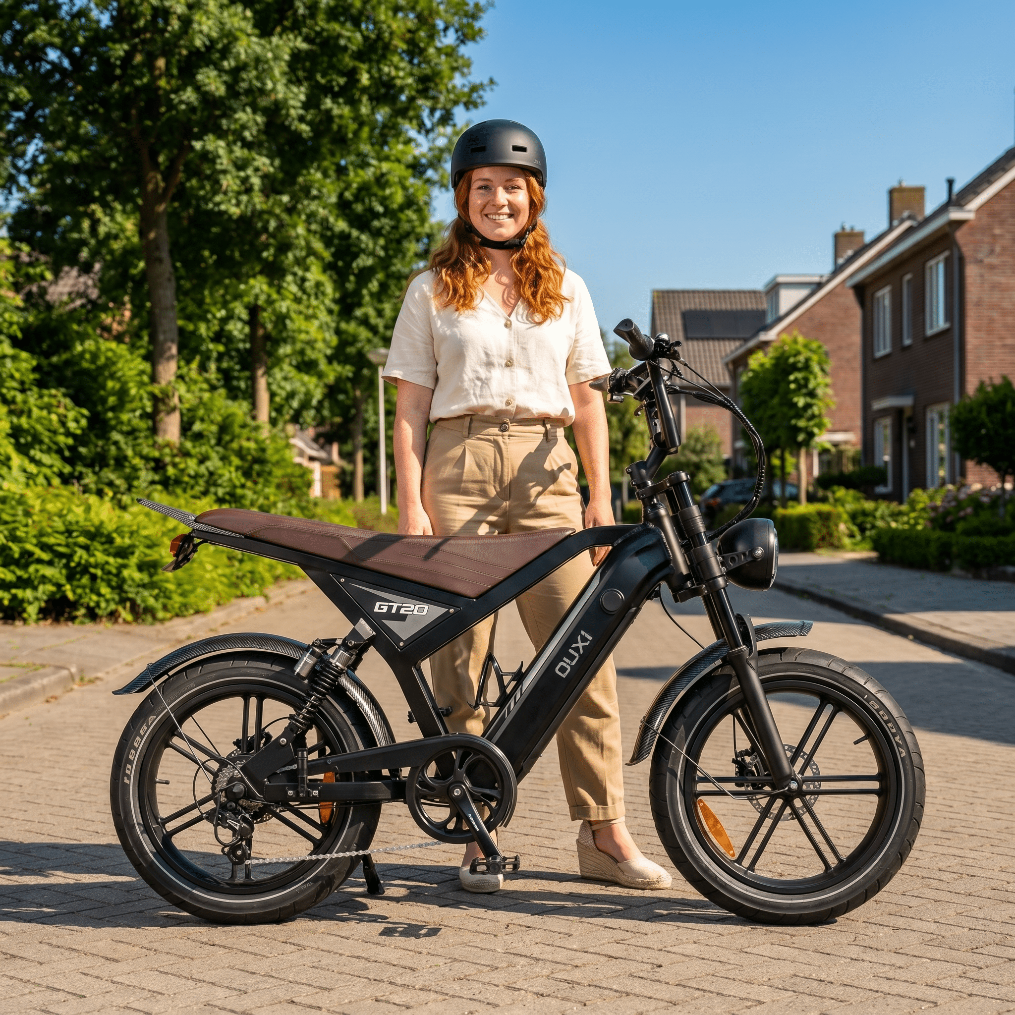 Ouxi GT20 Zwart - Voordeelscooters.nl
