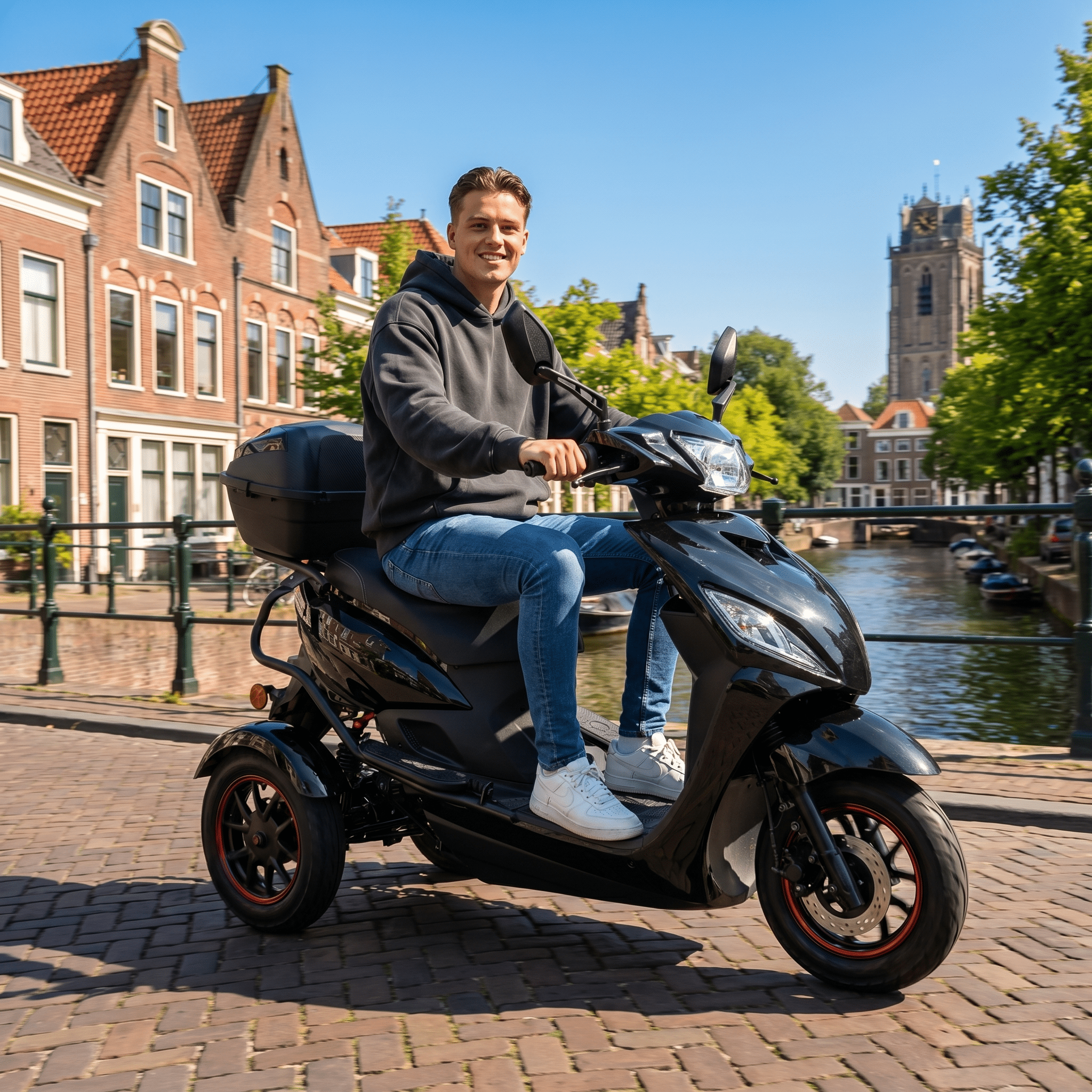 IVA T3 2.0 Zwart - Voordeelscooters.nl