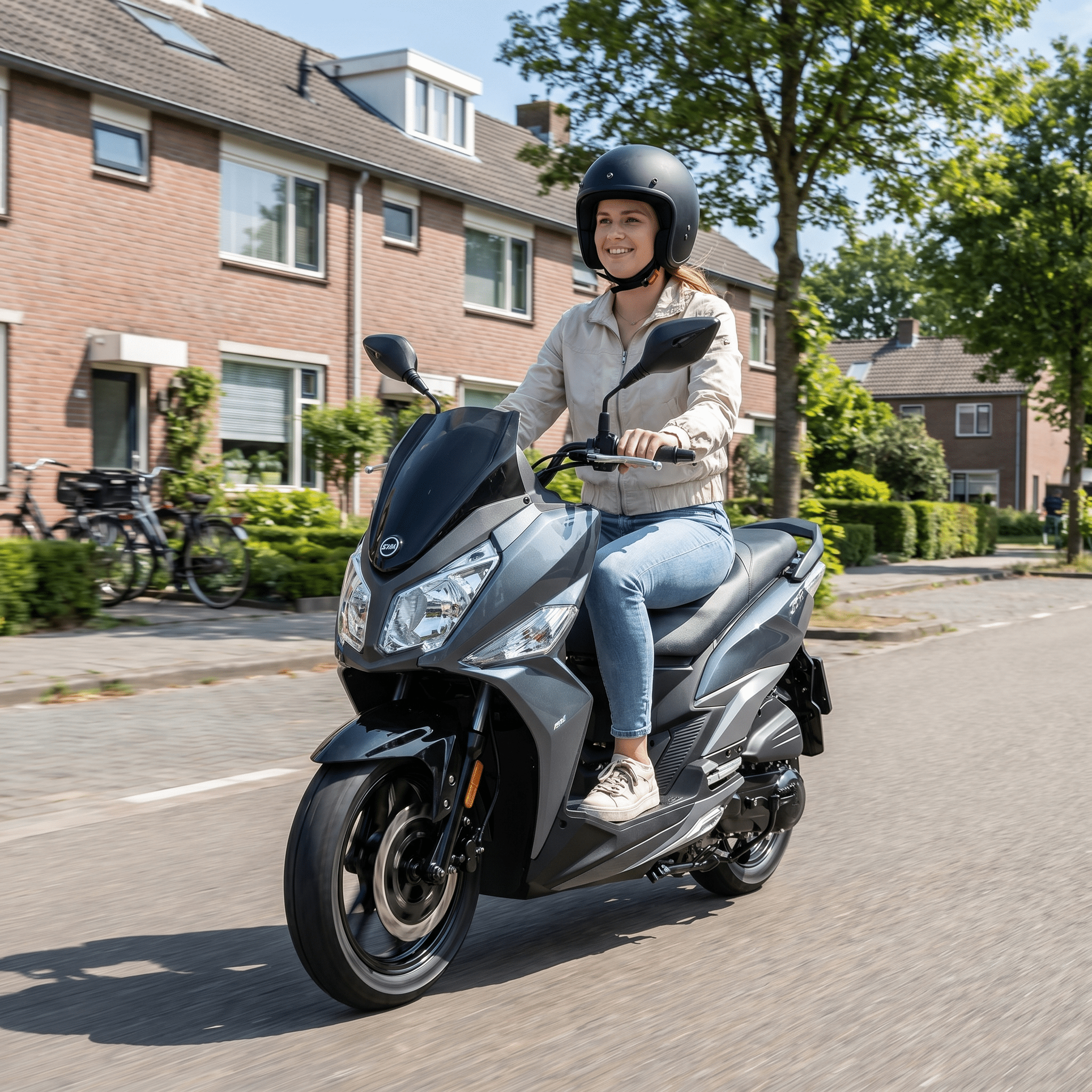 Sym Jet14 Blauw - Voordeelscooters.nl