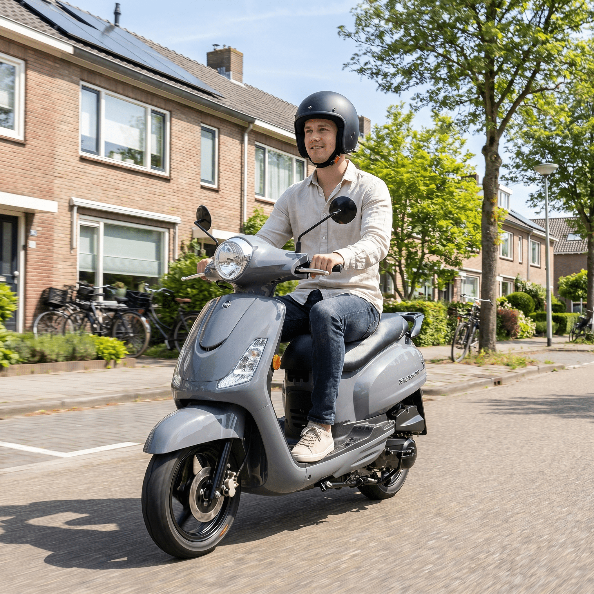 SYM Fiddle 2 Grijs - Voordeelscooters.nl